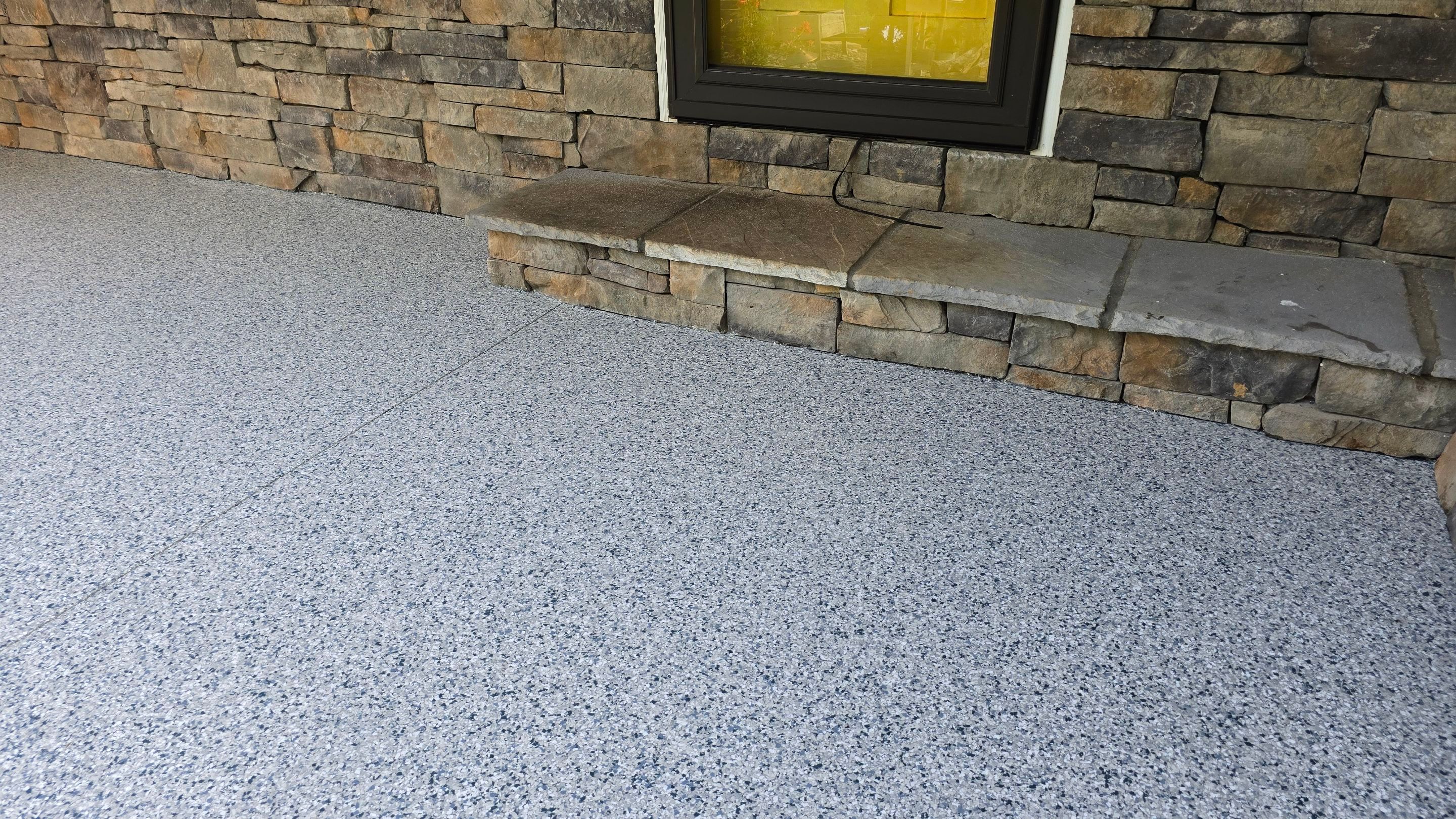 Two Porches Completed Using Beaver & Tidal Wave by Elite Floor Solutions
