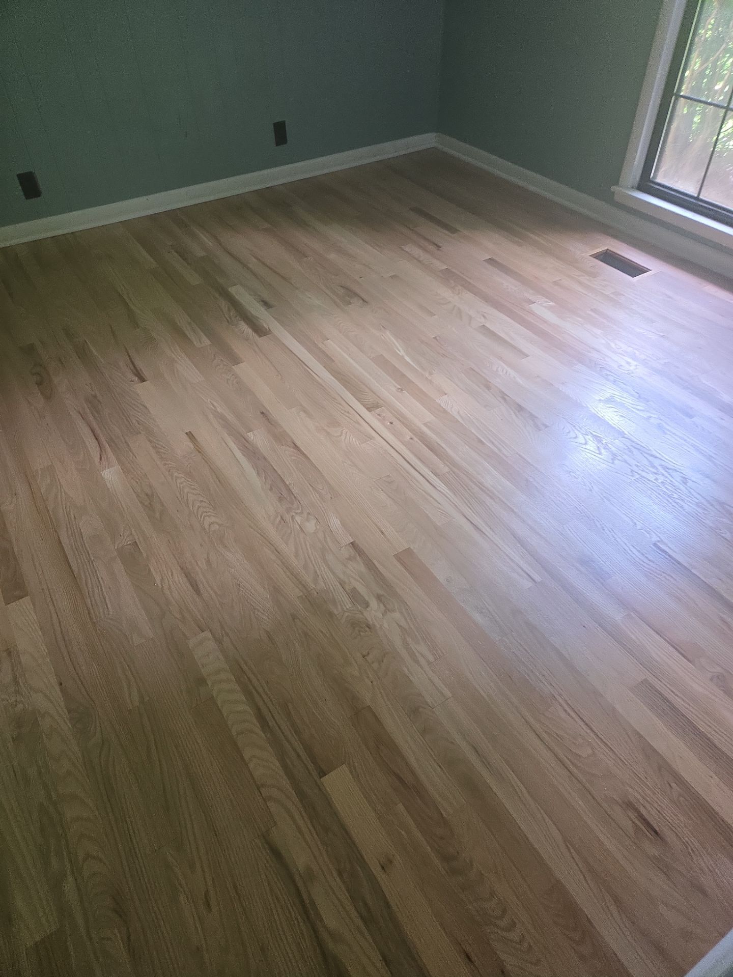 Natural Satin Refinish  by Footprints Floors of Nashville