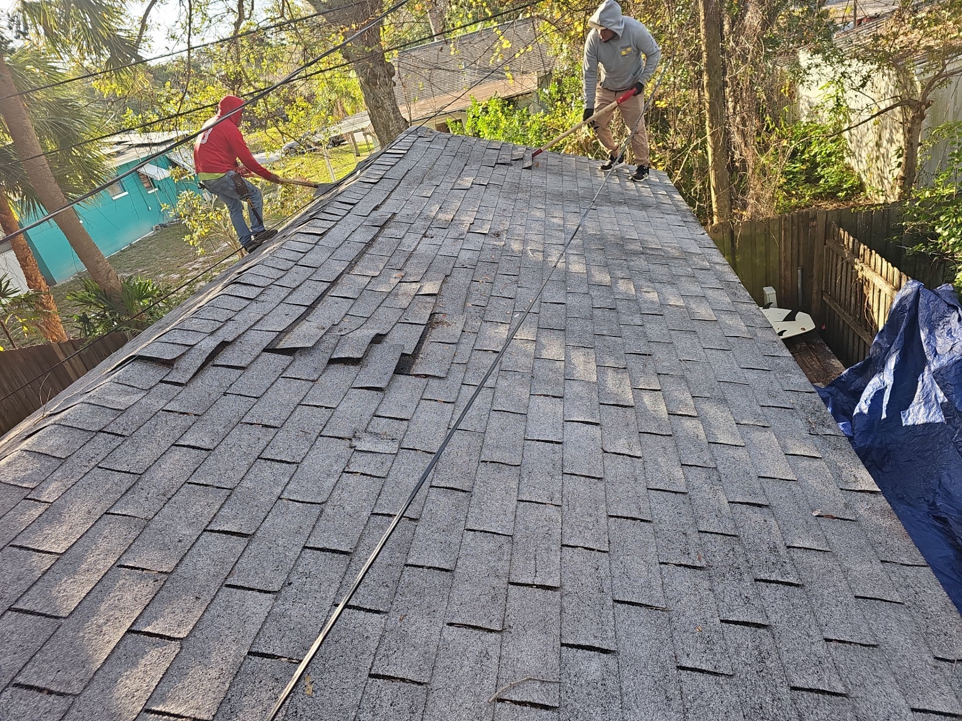 Project in St. Petersburg 33776 by Mitchell Roofing Company LLC 