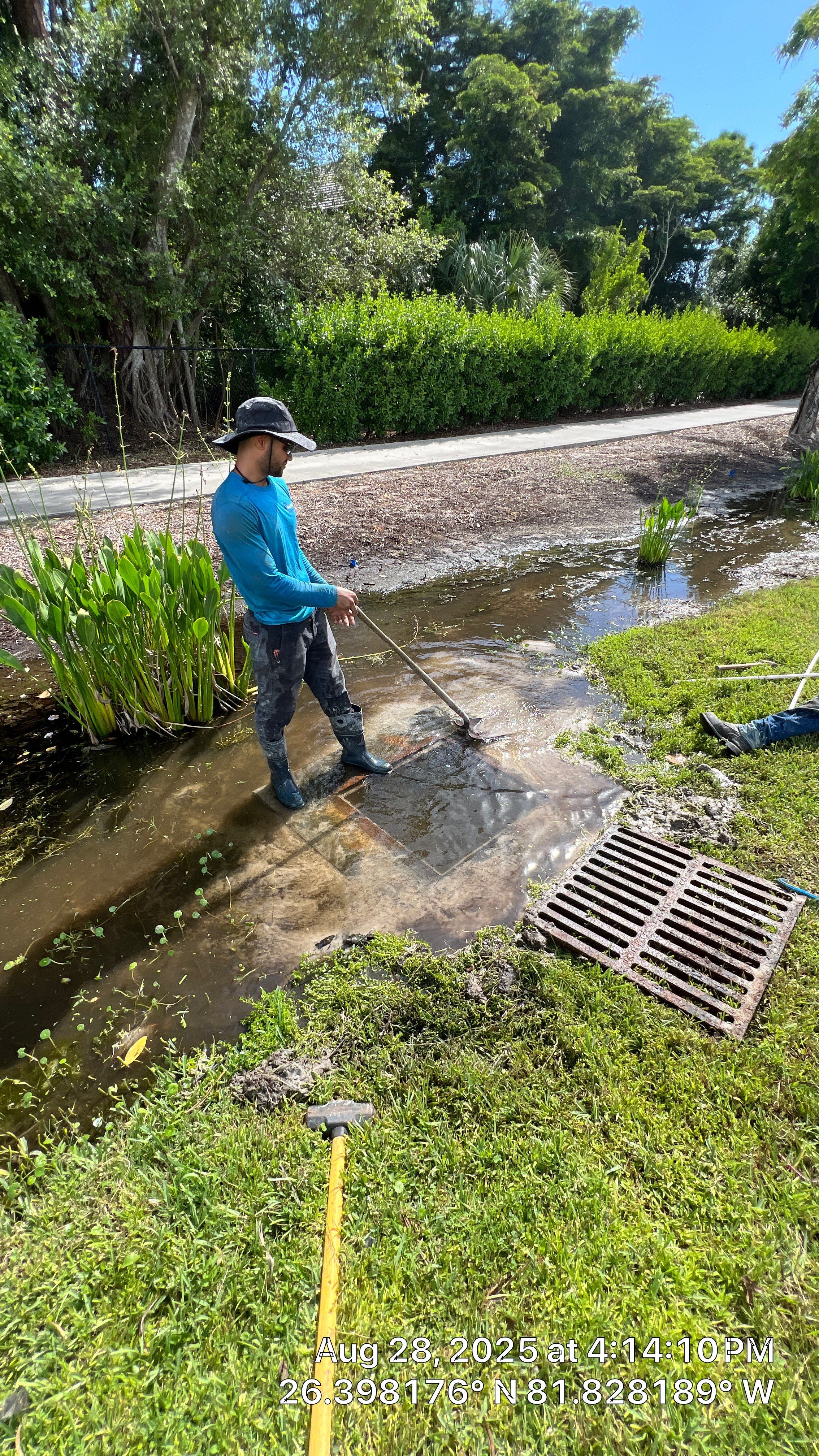 El Dorado/Coconut Rd Culvert Cleaning by APS Power & Water