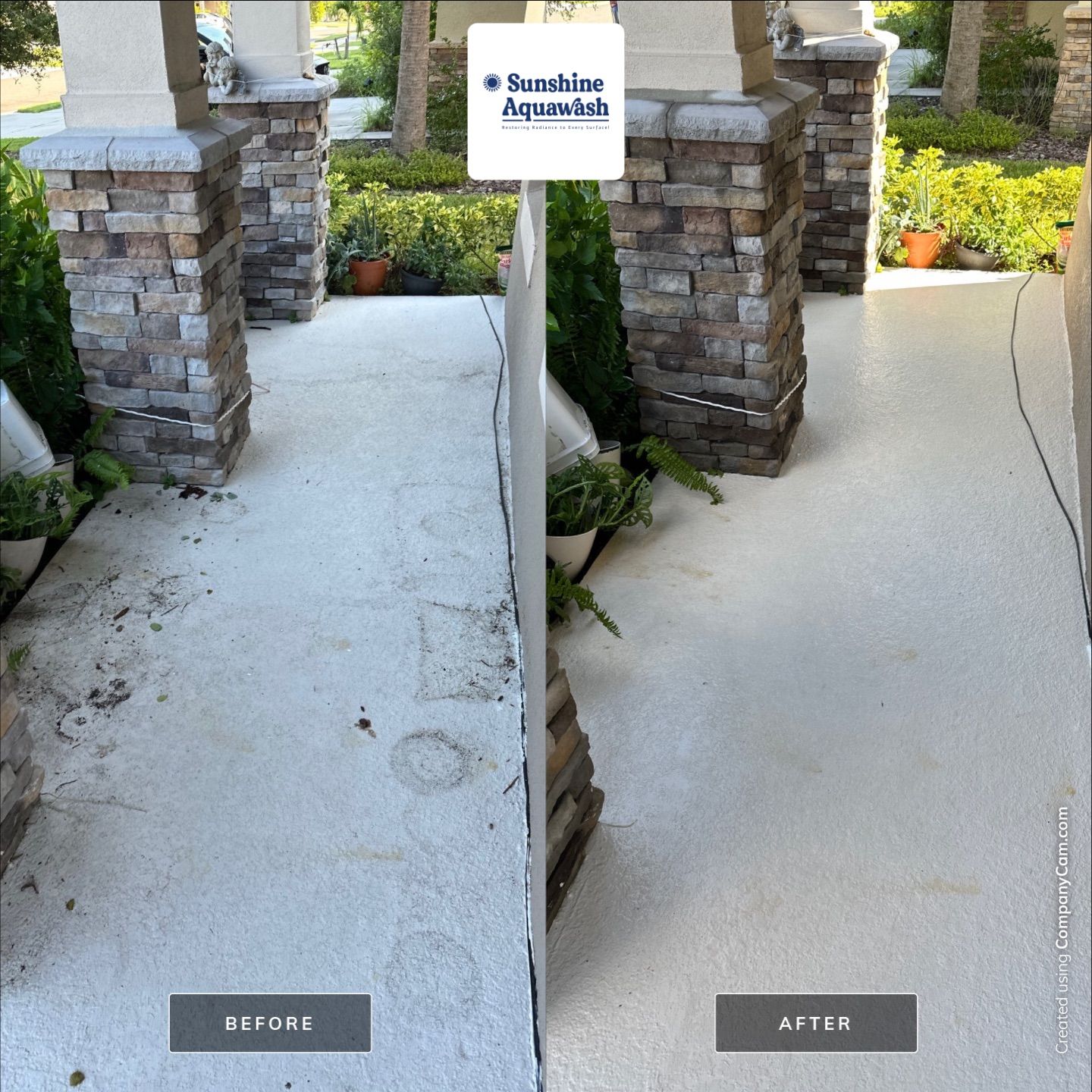 Driveway Cleaning in Palmetto, FL – Trevesta Community by Sunshine AquaWash