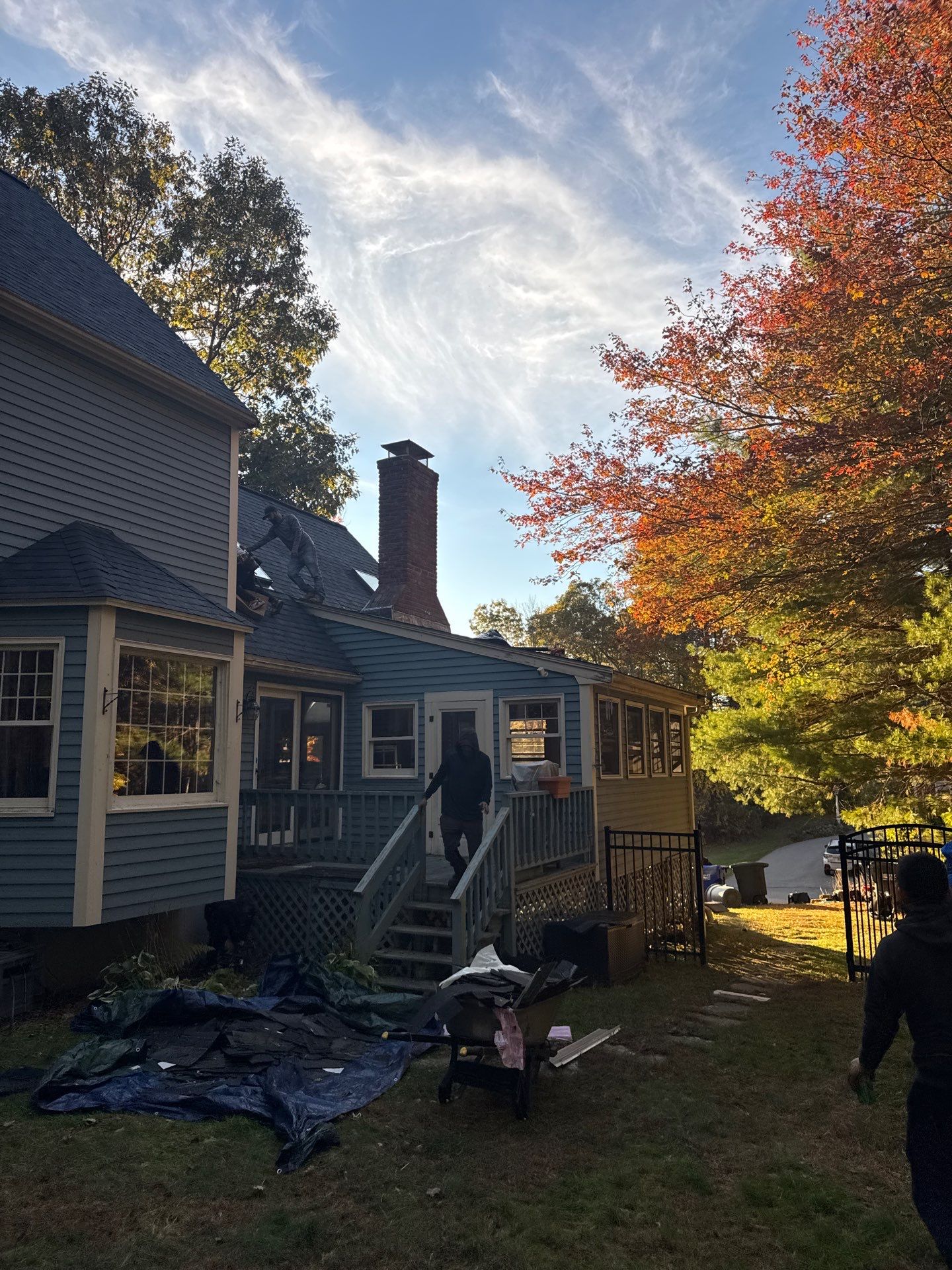 Milford Complete Roof Replacement with Velux Skylight Upgrade by Mighty Dog Roofing of Greater Middlesex County