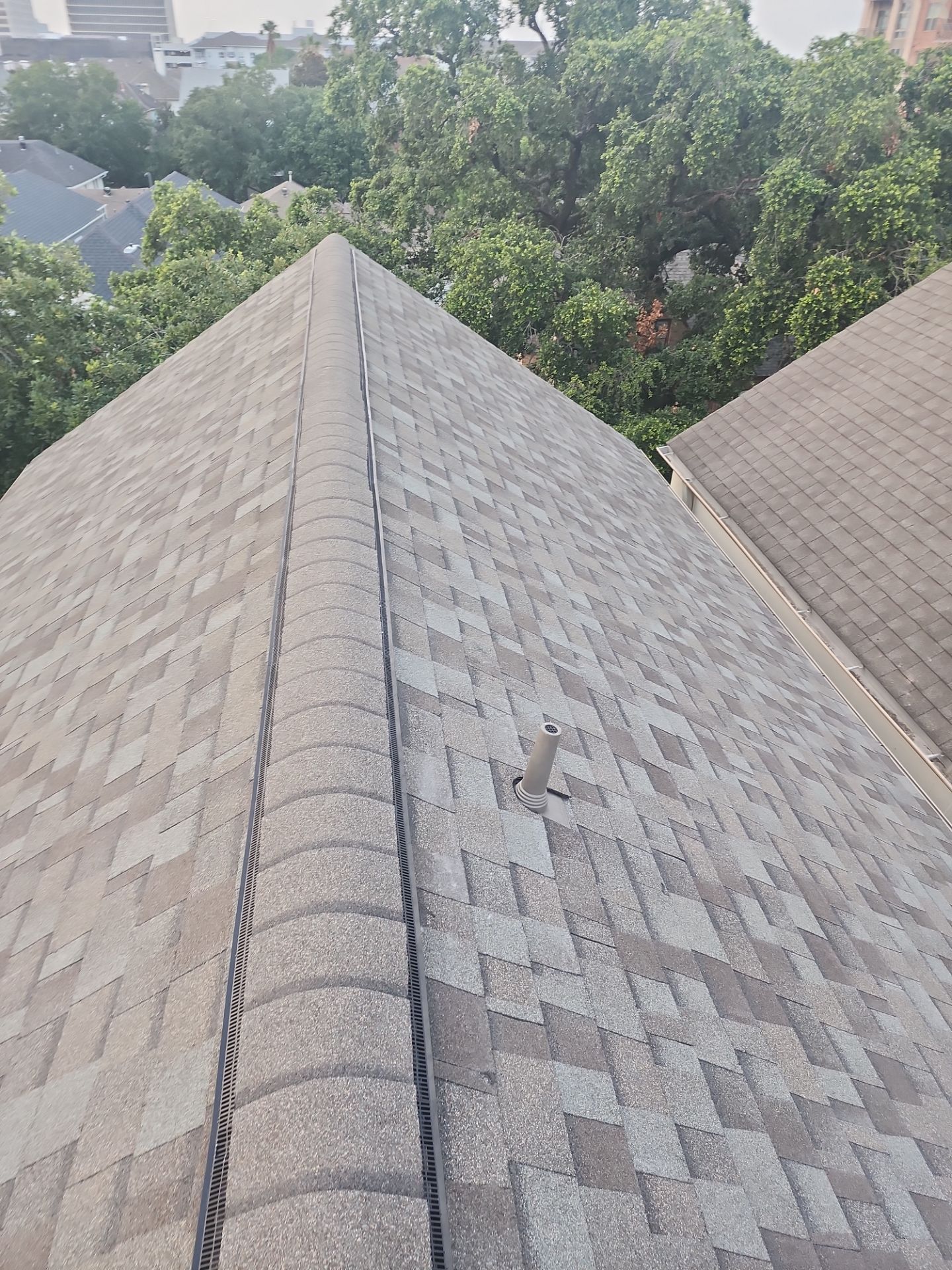 Residential Roofing Installation using Owen's Corning Duration (Lifetime) Shingles by Roof Repair Company