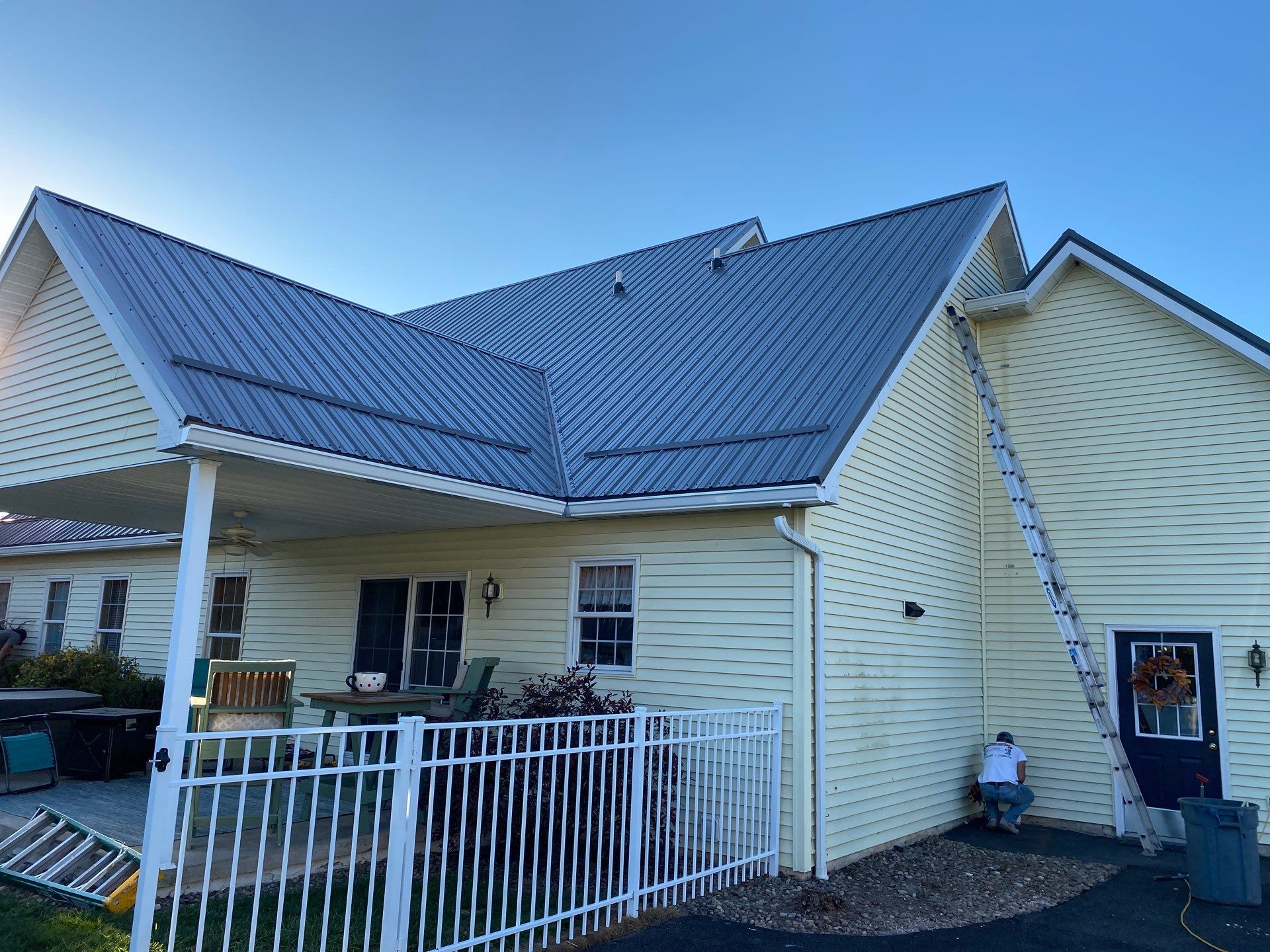 New Metal Roof Replacement in Bellefonte, PA by Starway Roof Systems