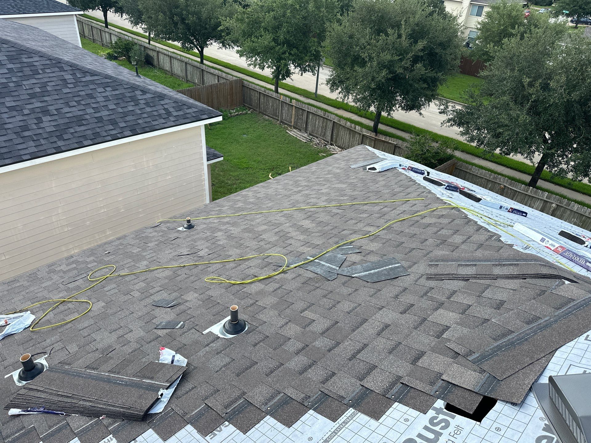 Project in Katy by Motion Roofing