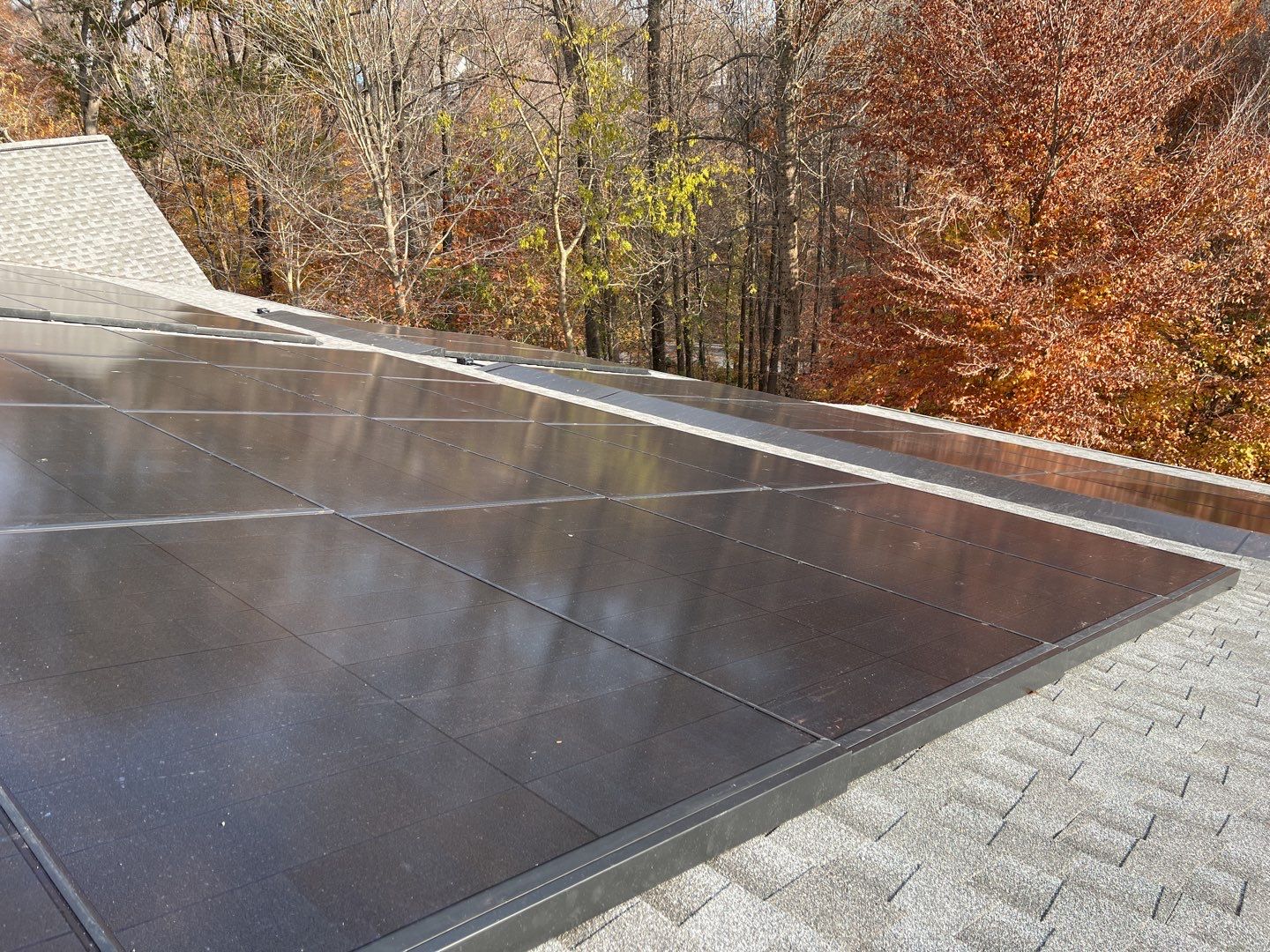 Solar Roof using GAF Decotech integrated panels by American Home Contractors