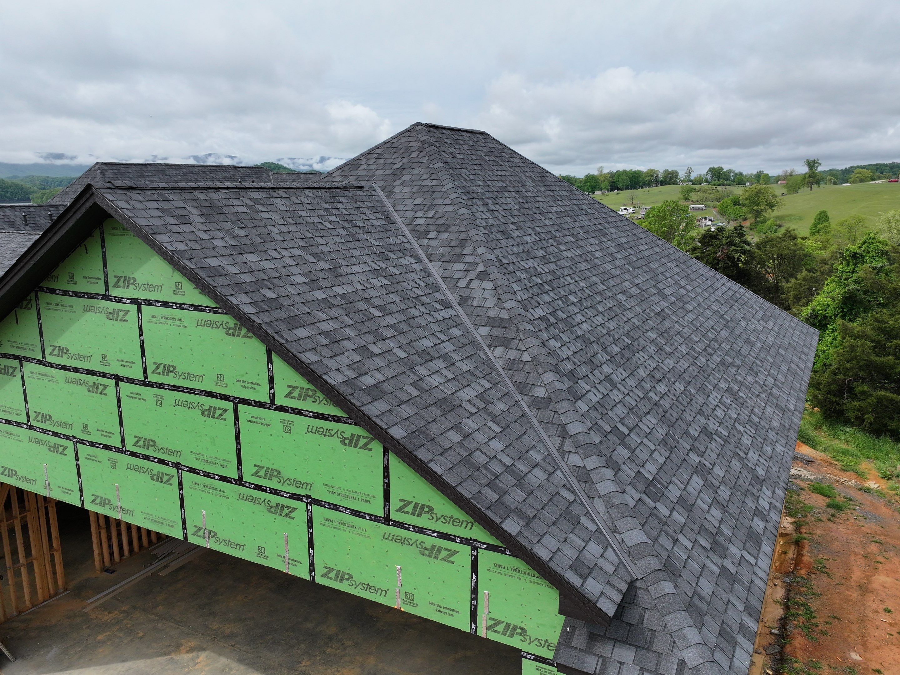 Lake Road New Construction - Belmont by Omnia Roofing