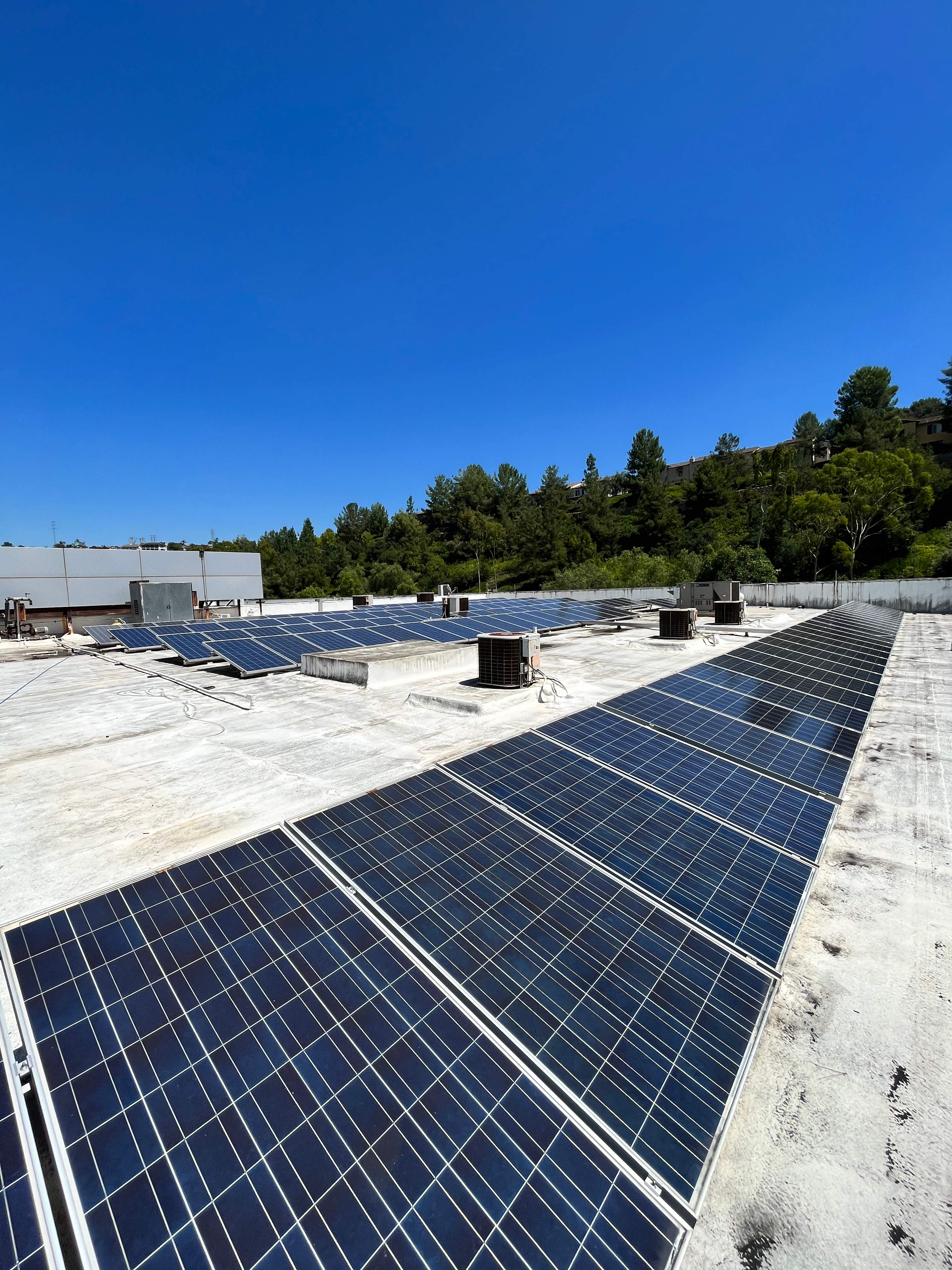 Commercial Solar Panel Cleaning in Diamond Bar, Ca by Palm Coast Solar Cleaning