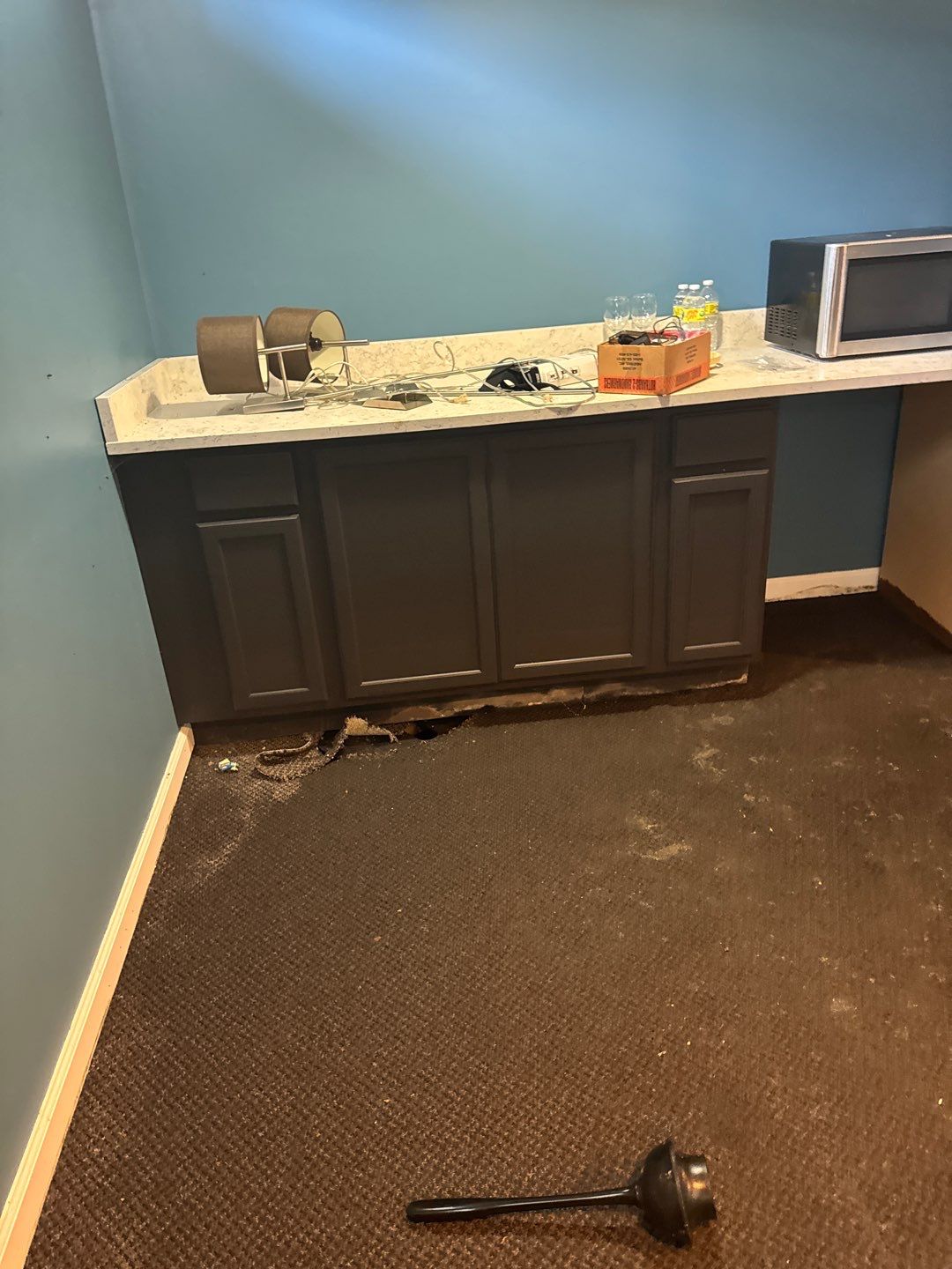 Project in West Bloomfield by EzDry Water Mitigation & Property Restoration