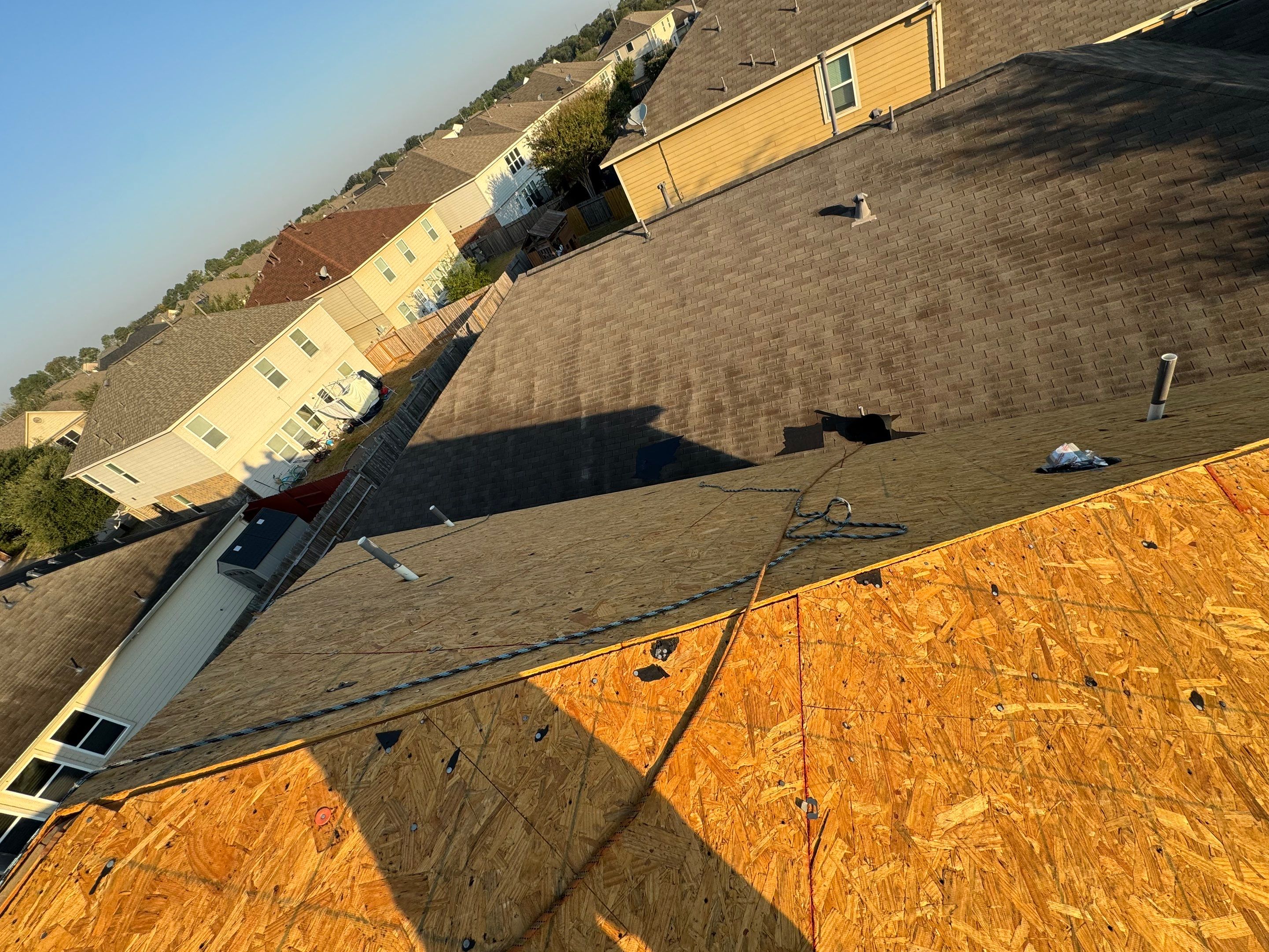 Residential Roofing Repair using Owen's Corning Duration (Lifetime) Shingles by Roof Repair Company