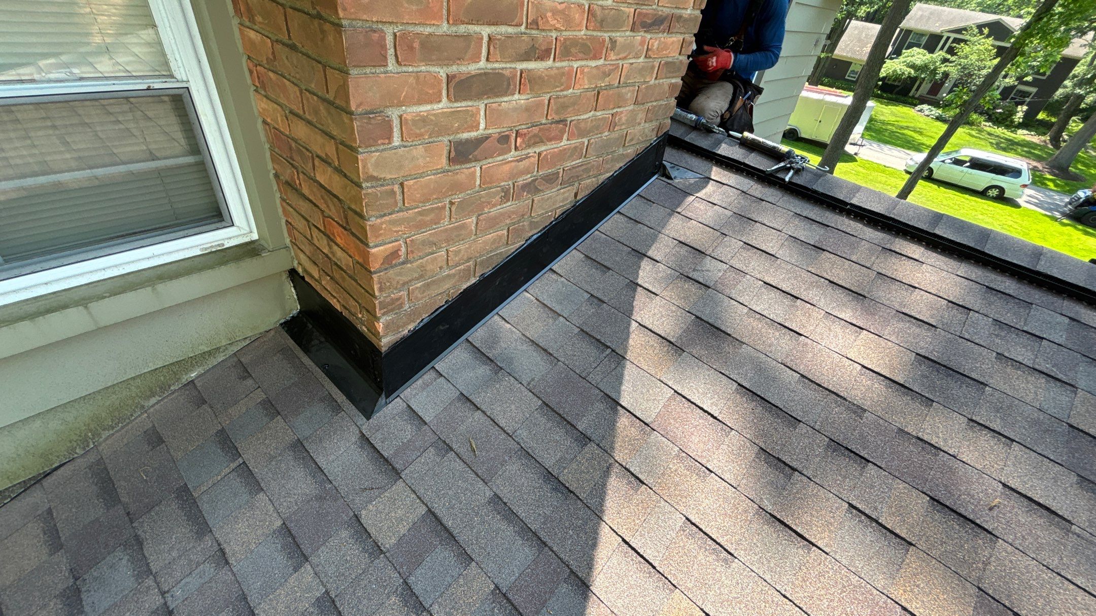 Roof Replacement using Owens Corning Teak by 180 Contractors