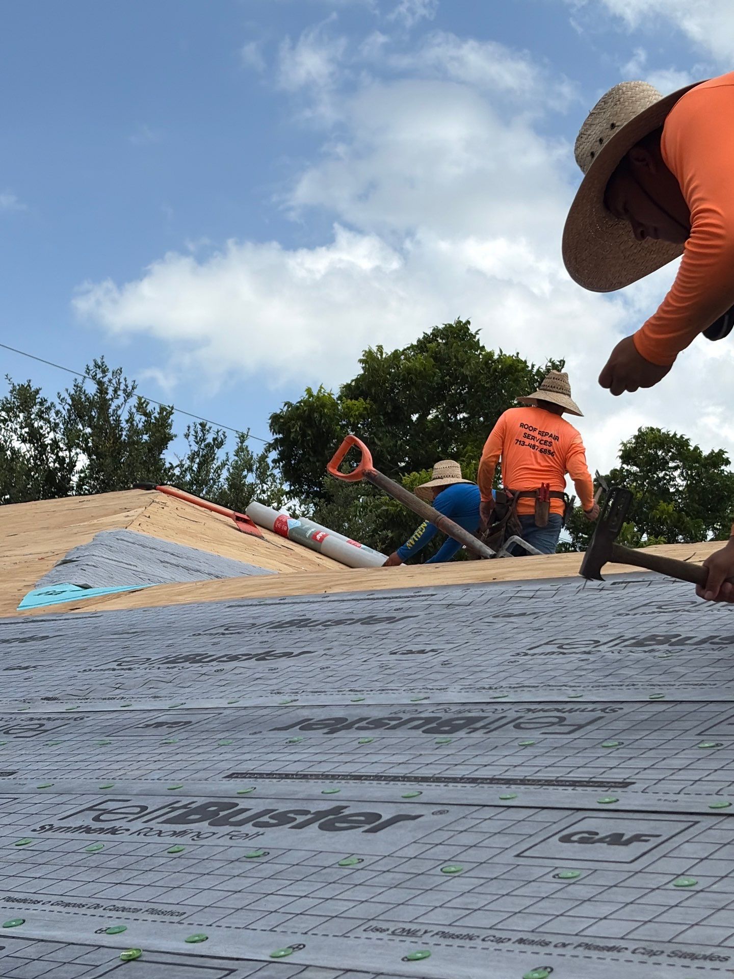 Roof Replacement in Pearland TX by Roof Repair Company