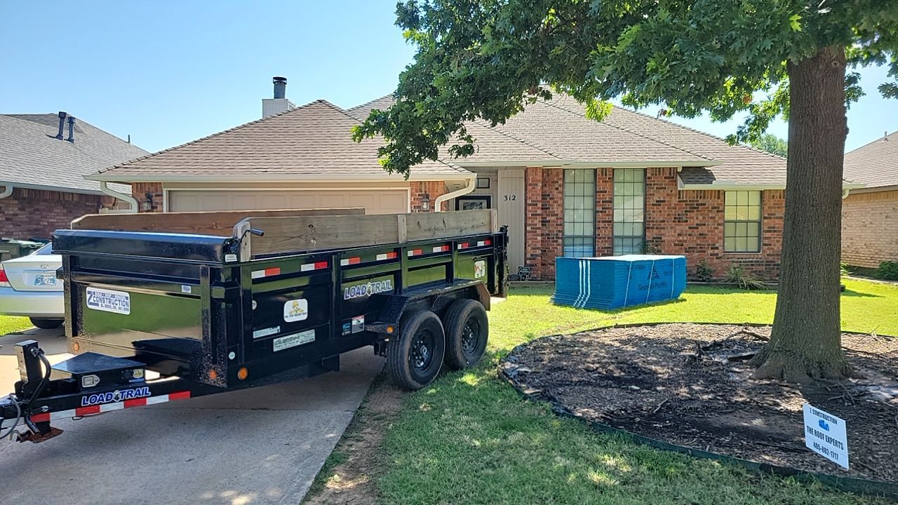 Roof Replacement Project in Midwest City by Z Construction & Roofing, LLC