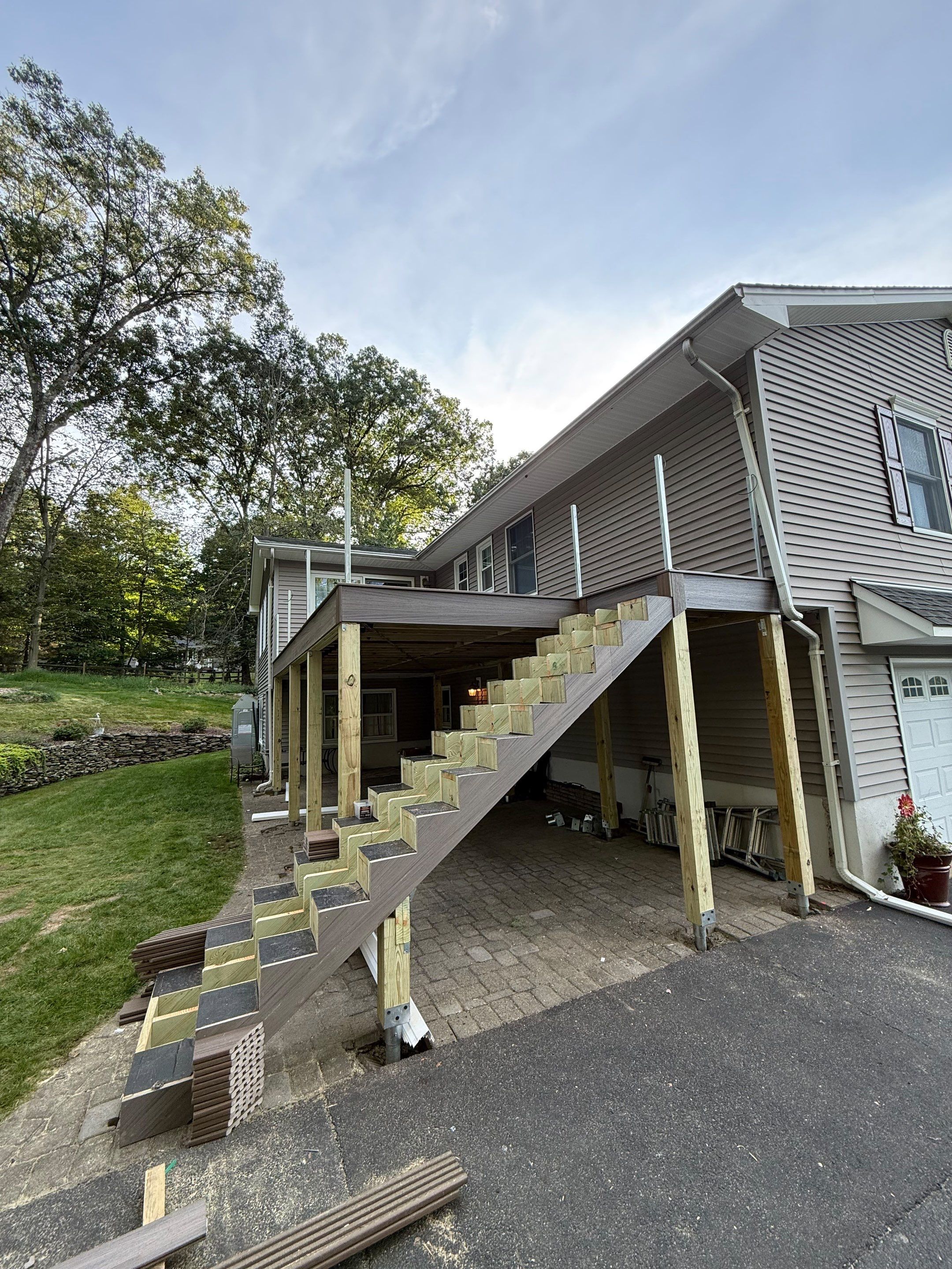 New Deck in Denville, New Jersey by deck guardian