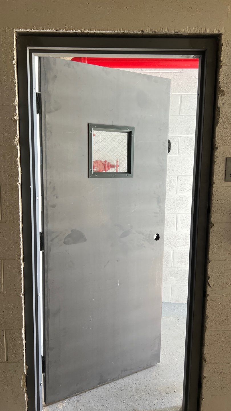 Commercial Stairwell Door Replacement & Hollow Metal Door Retrofit – Pompano Beach High-Rise by The Door Doctor of South Florida, Inc.