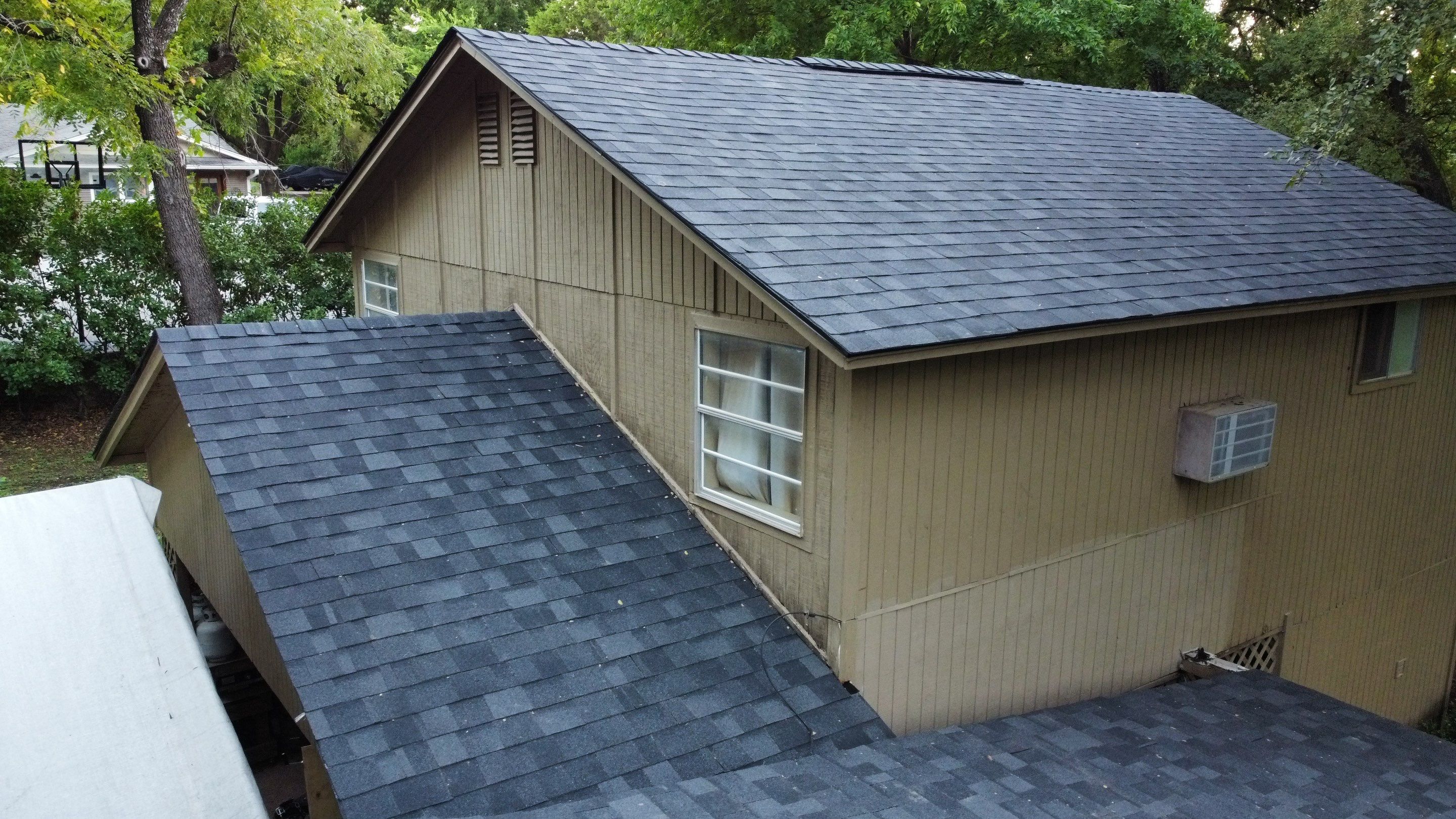 Reroof After Hail Storm by Berry Good Roofing 