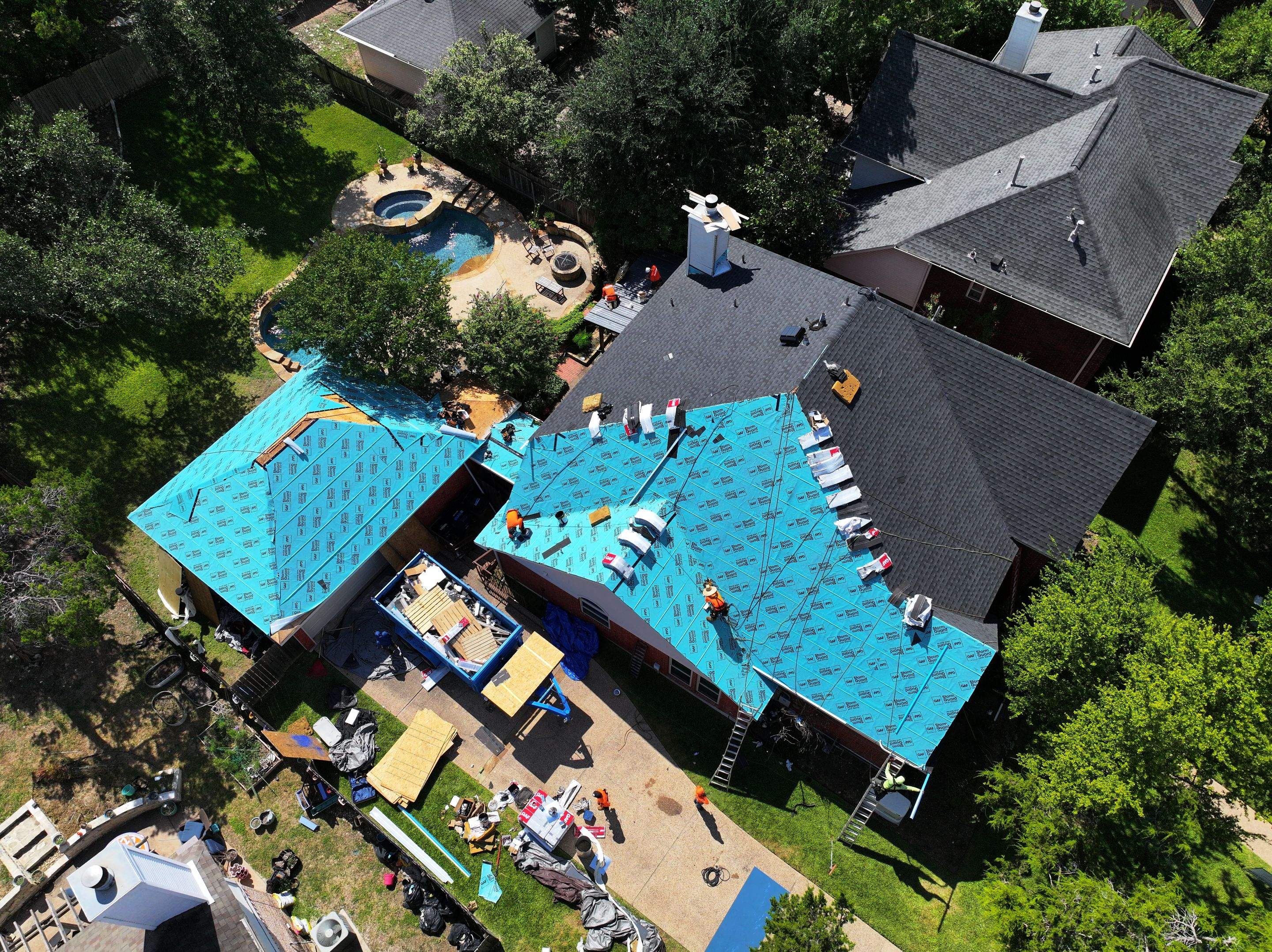Fortified Northwest Hills Roof Replacment by Lapeyre Roofing