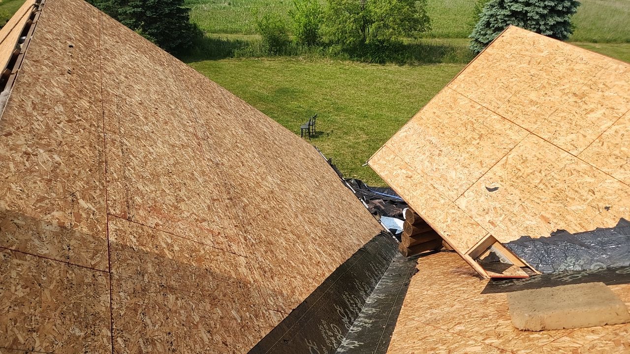 Residential Roofing Installation using GAF timberline HDZ shingles by Gellings Roofing & Siding
