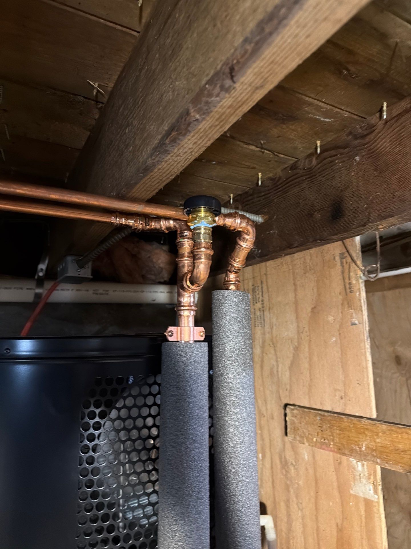Hybrid Heat Pump Water Heater Installation in Webster by Stake Plumbing and Heating