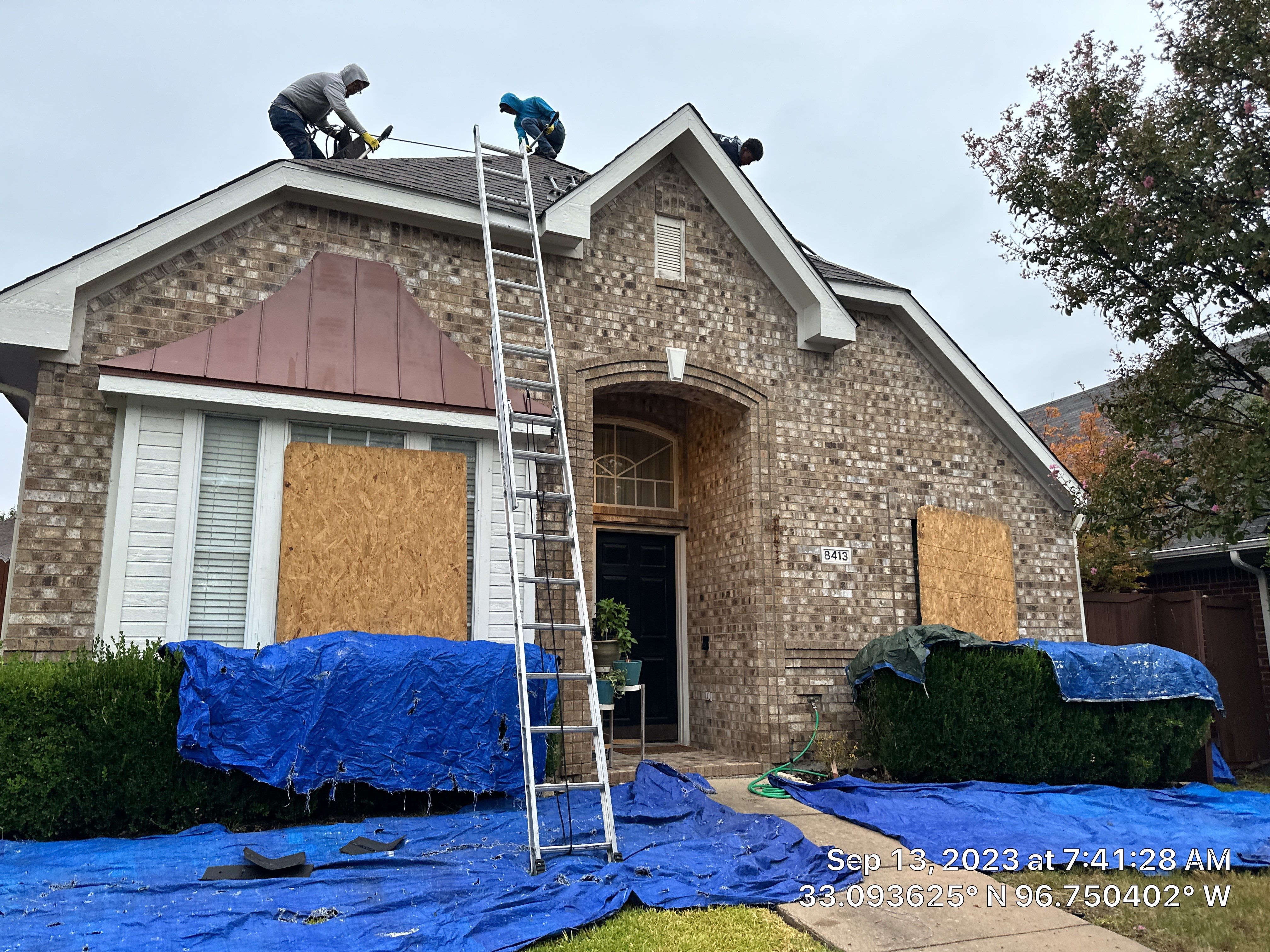 Full Property Restoration by Eminent Roofing & Auto Hail Repair