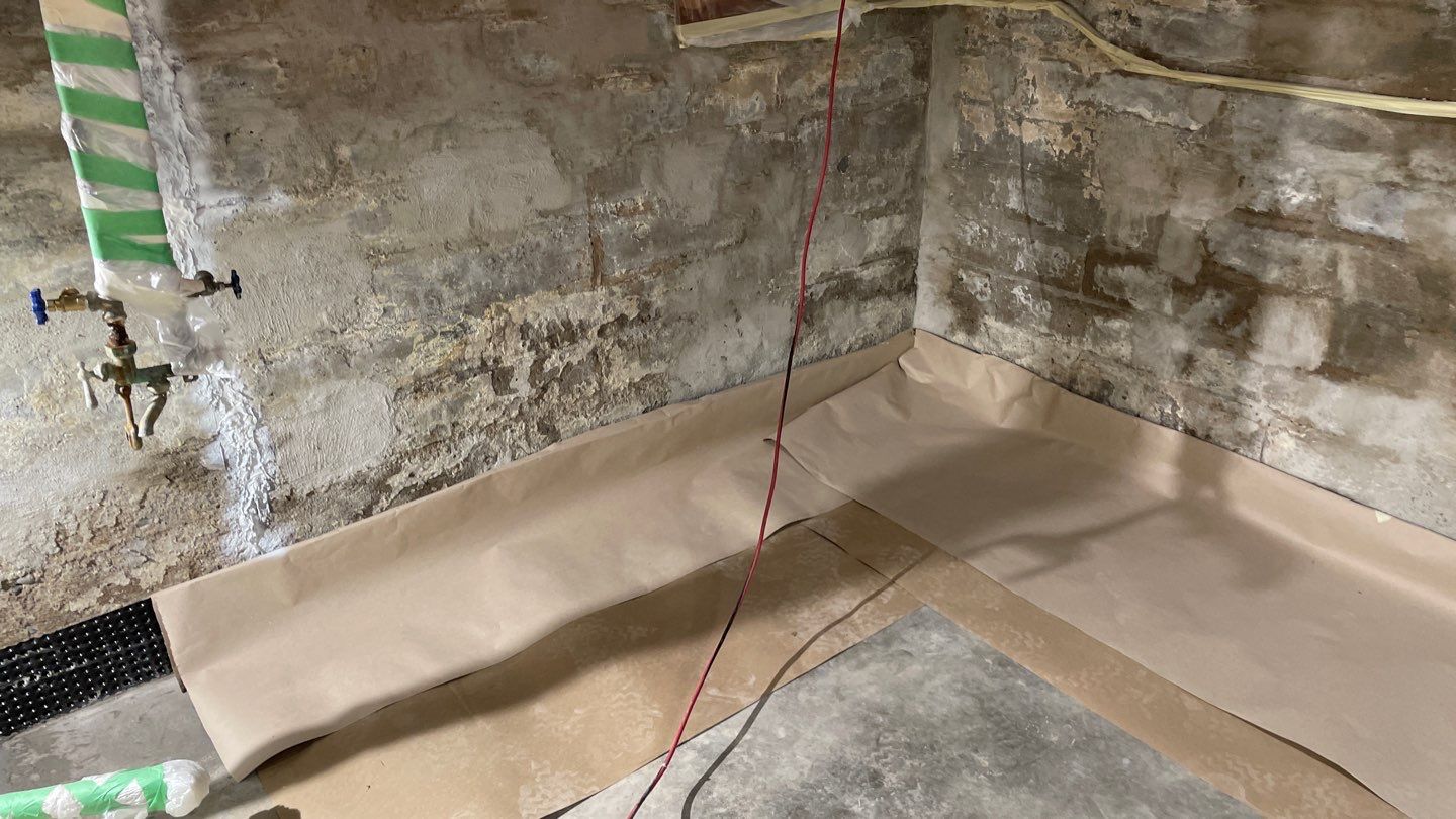 Interior Drain Tile & Foundation Crack Repair in Northeast Minneapolis by Waterproofing Northeast