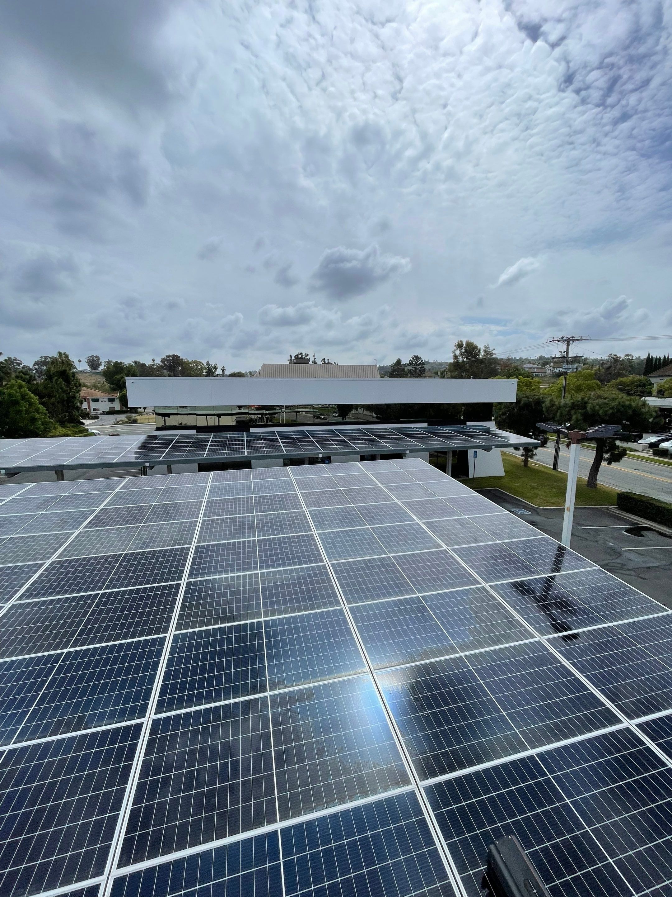 Commercial Solar Panel Cleaning by Palm Coast Solar Cleaning