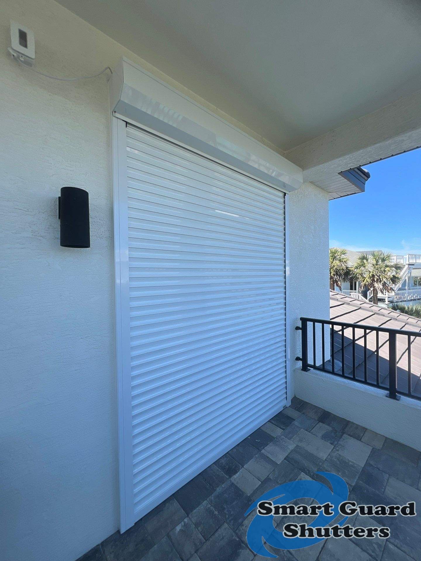 Rolling Shutter in White by Smart Guard Shutters
