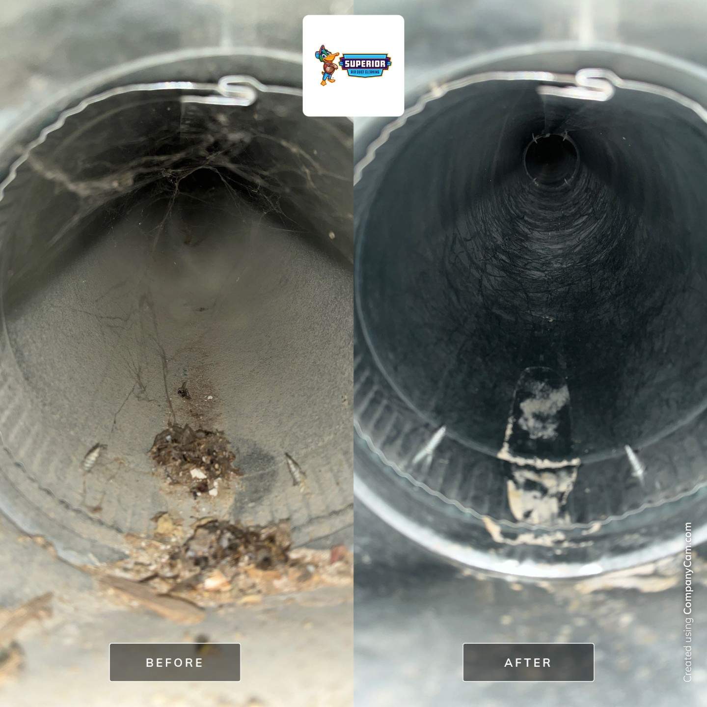 Air Duct Cleaning With a Vacuum Truck in New Waterford, OH by Superior Air Duct Cleaning