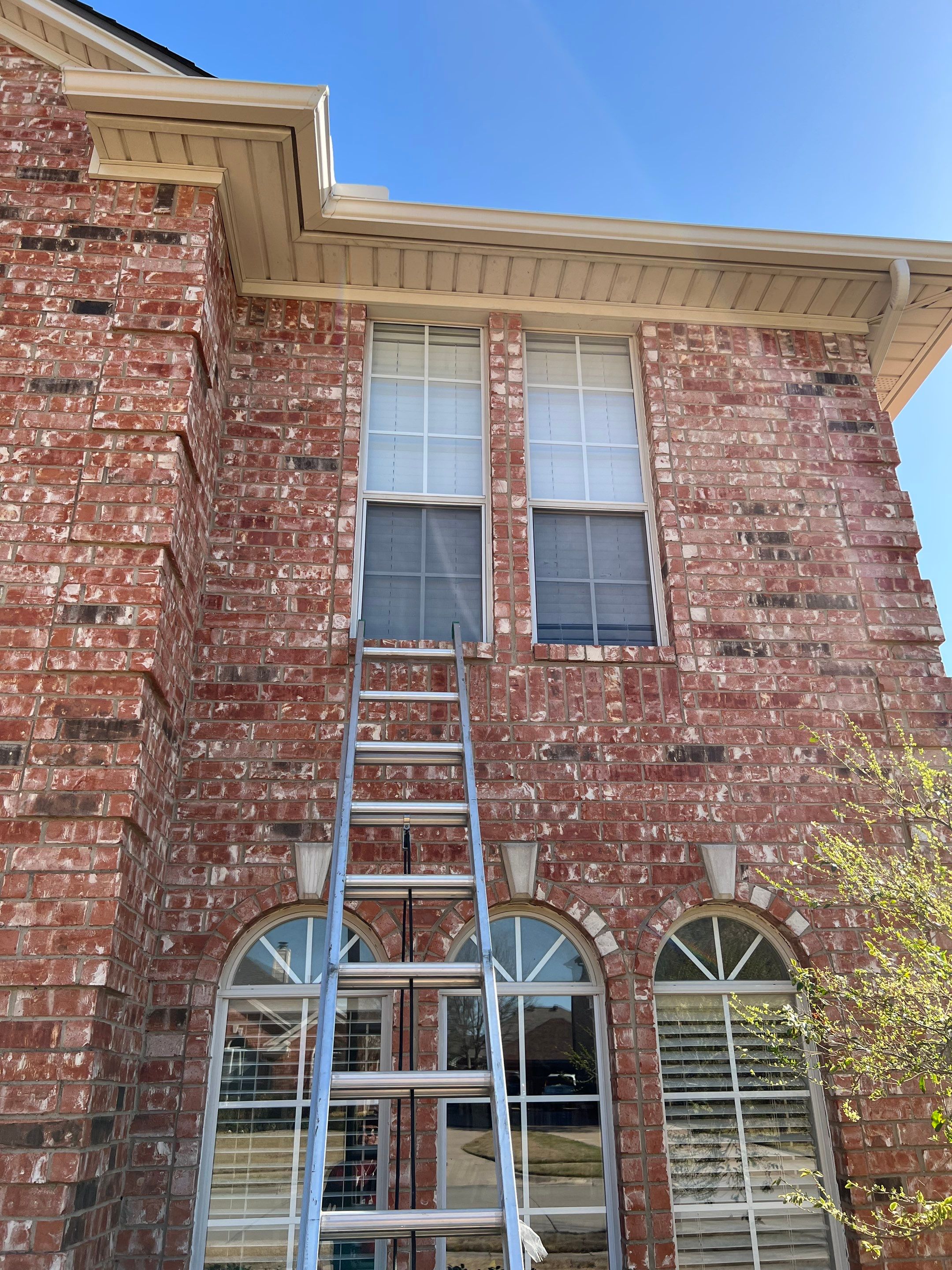 Major storm damage required full roof replacement along with other exterior repairs by First United Roofing & Construction