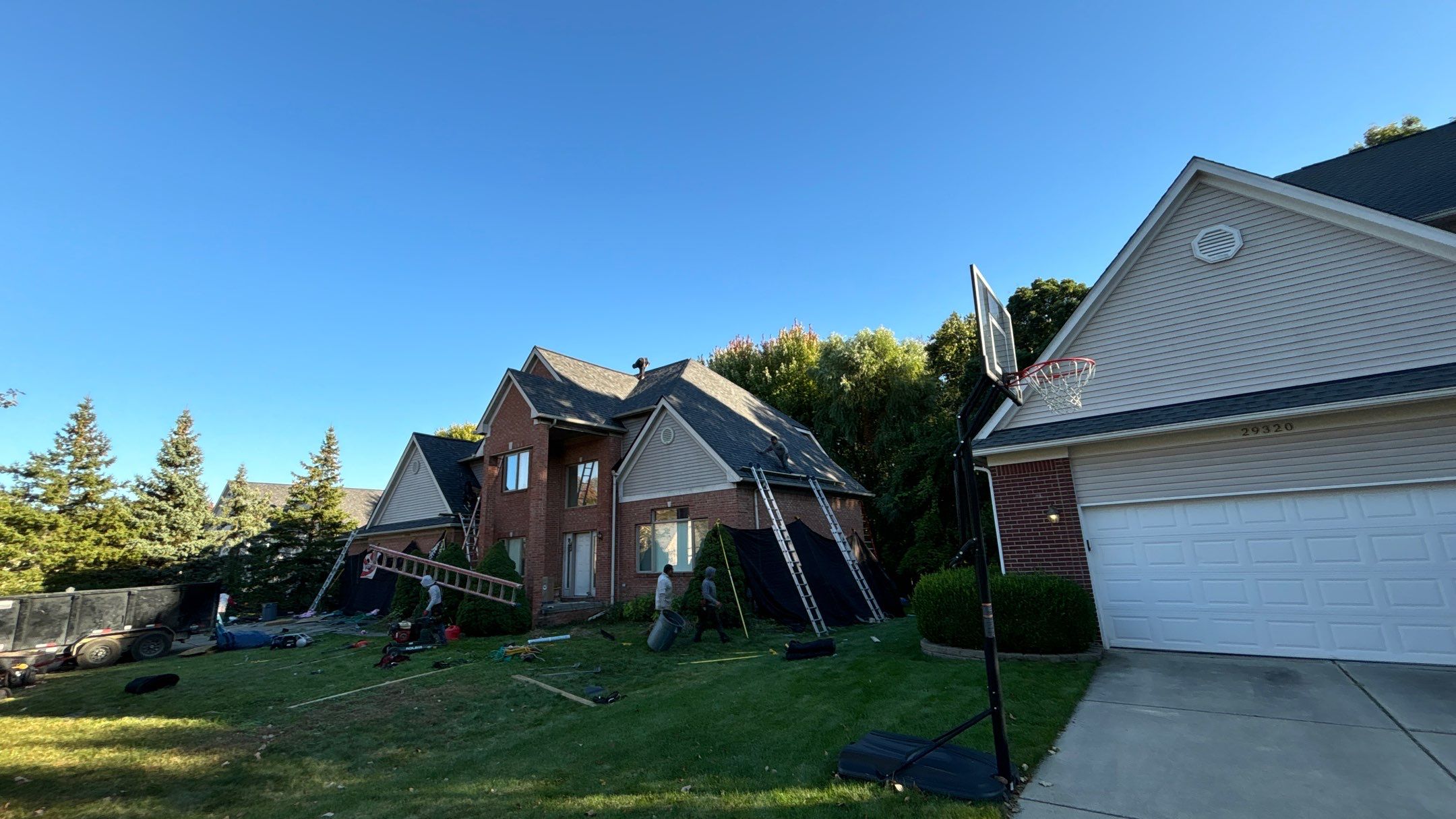 Roof Replacement using Owens Corning Duration by 180 Contractors