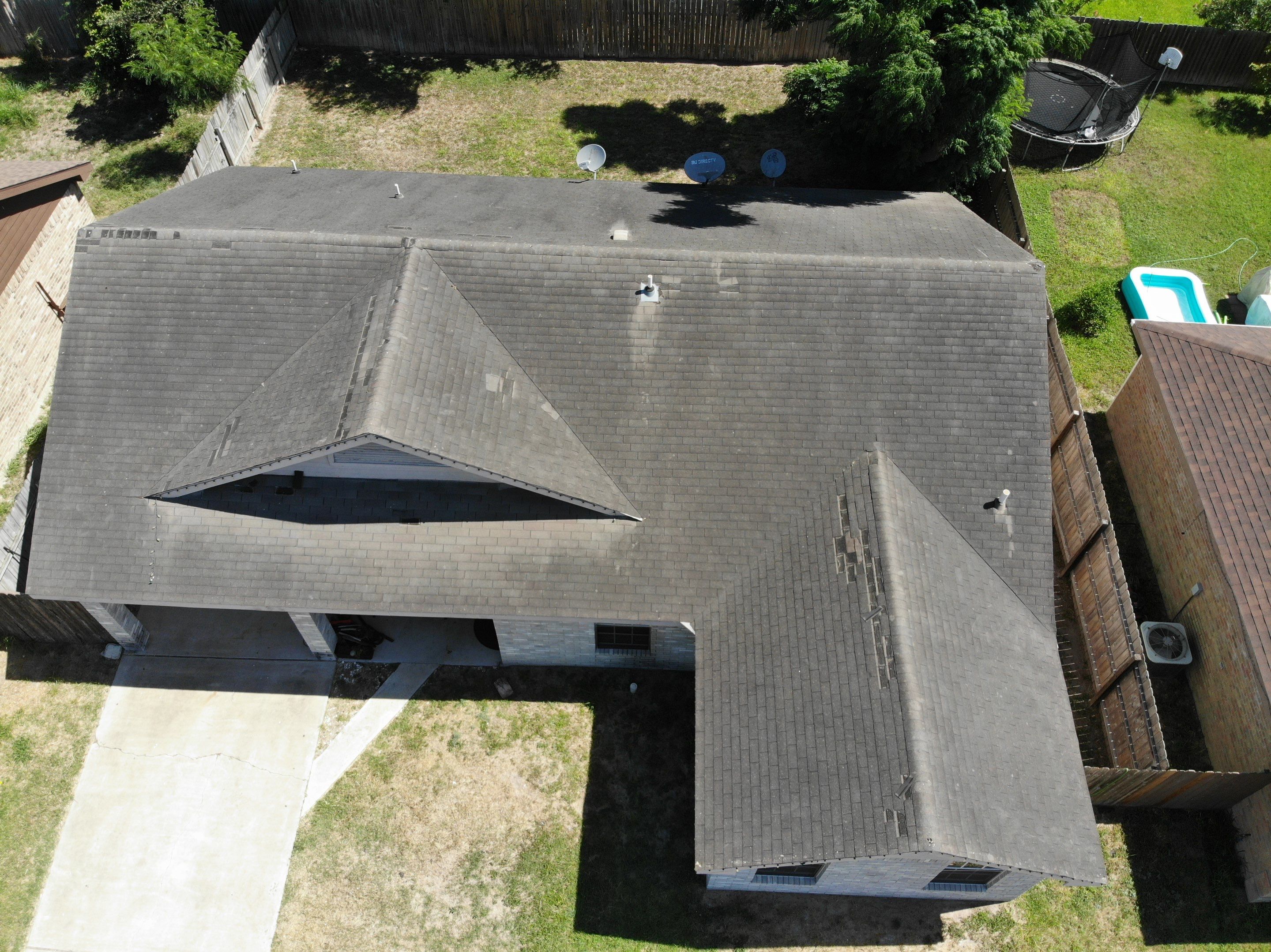 Mission Roof Project by Bison Roofing  