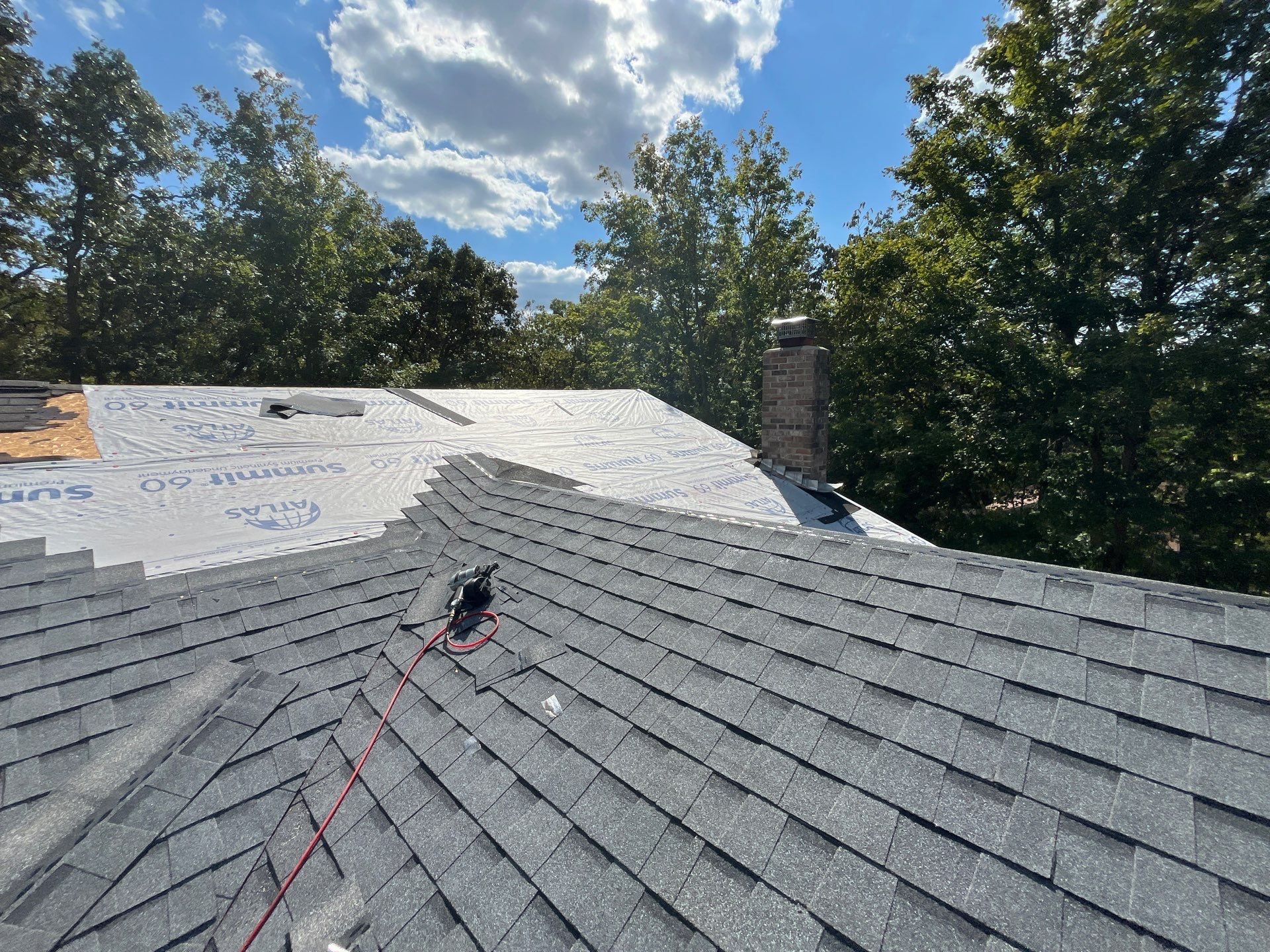 Residential Roofing Install - Atlas Pinnacle Pristine - Color Pewter by Titan Commercial & Residential Roofing 