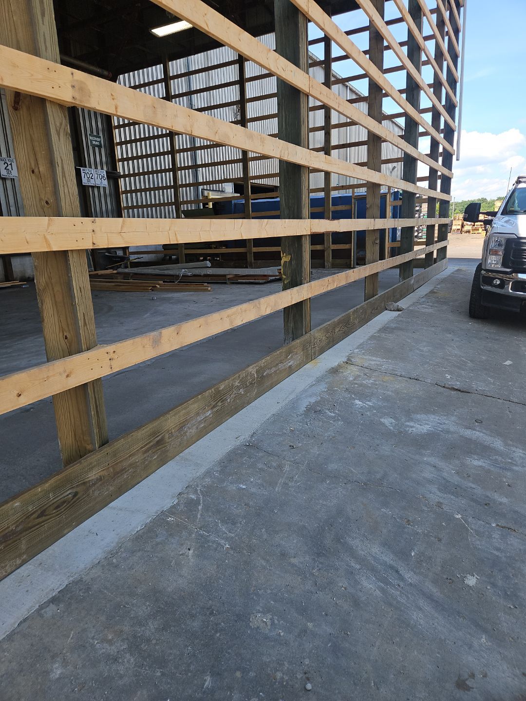 Steel Siding Install on Lean-To by 42 North Construction, LLC.