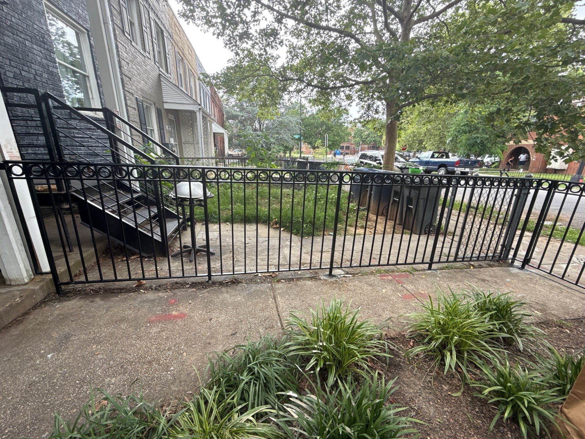 Custom Iron Fencing & Pet-Safe Gate Installation in Washington, DC. by Capitol Iron Works