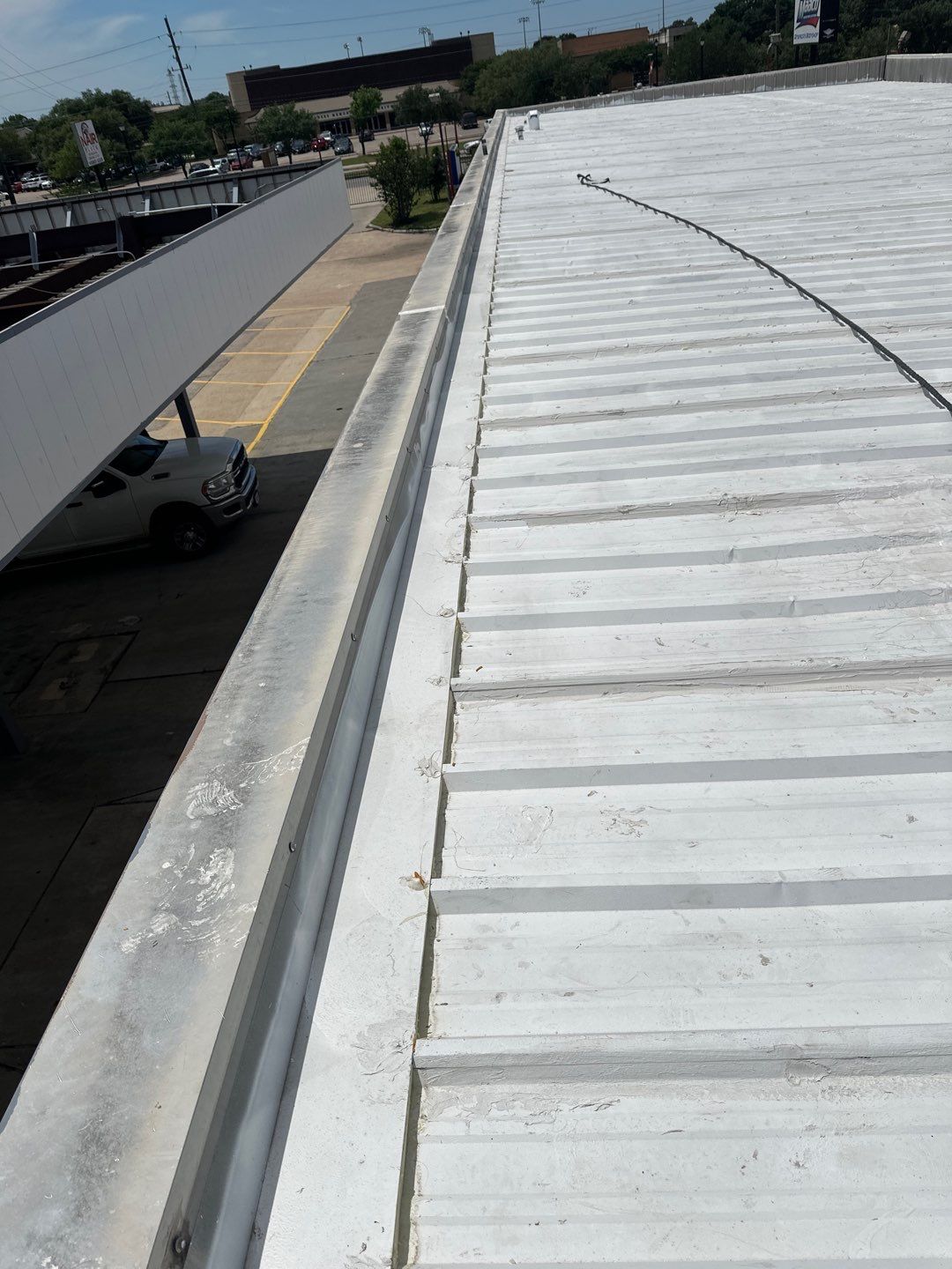 Commercial Roofing Repair using Metal by Roof Repair Company