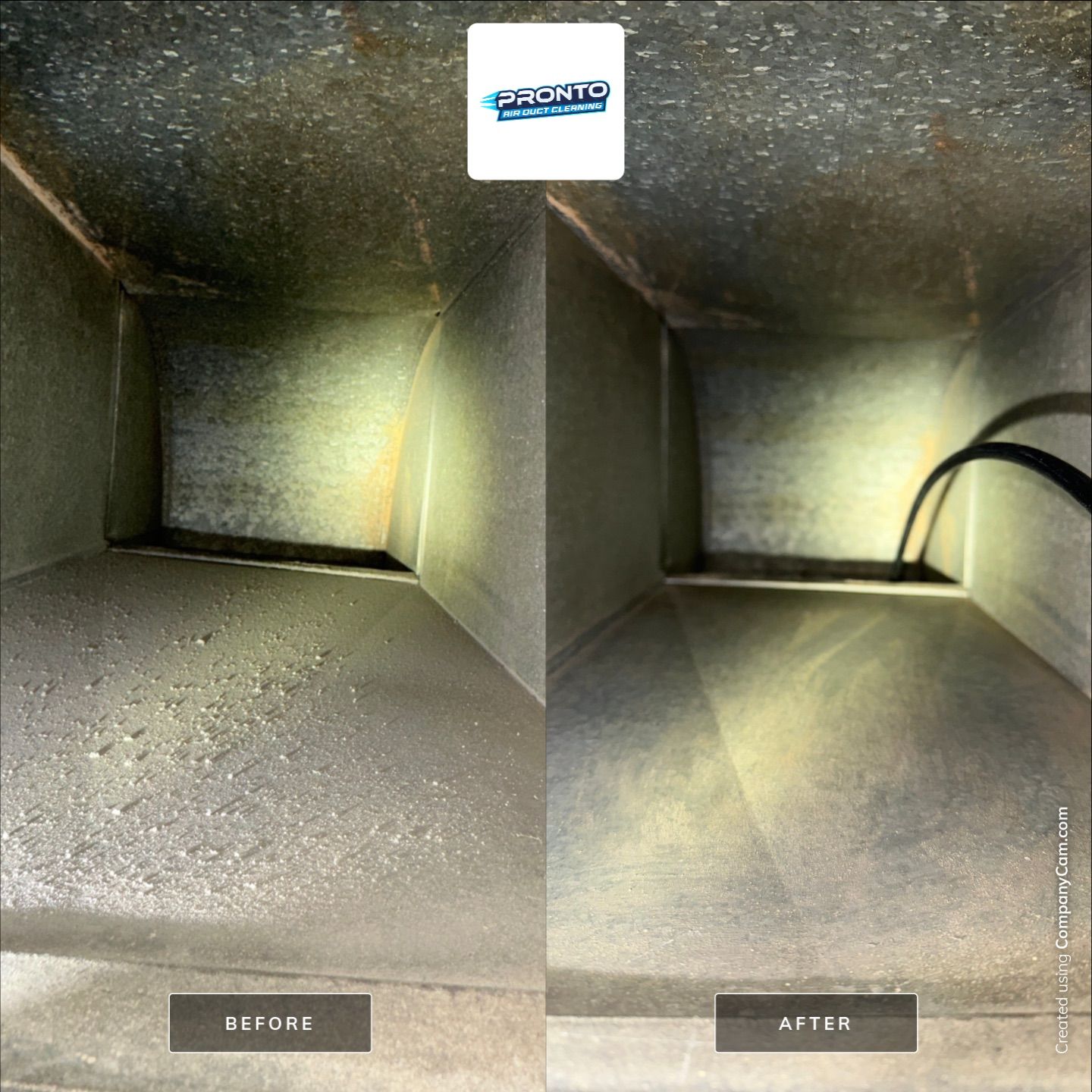 Duct Cleaning + Duct Treatment by Pronto Air Duct Cleaning
