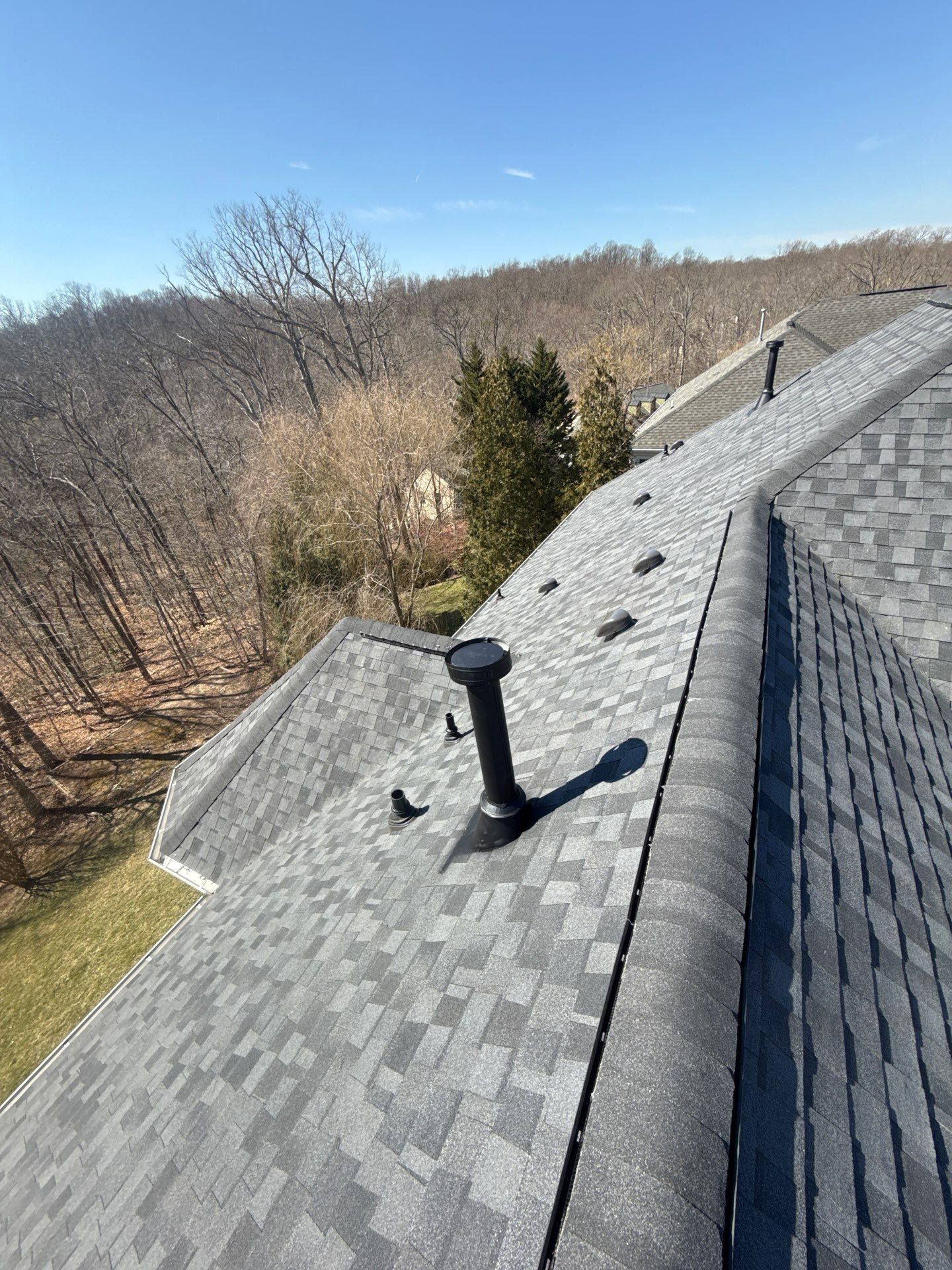 Springfield: Residential Roof Replacement with CertainTeed Landmark Pro in Max Def Moire Black by RM Banning, Inc.