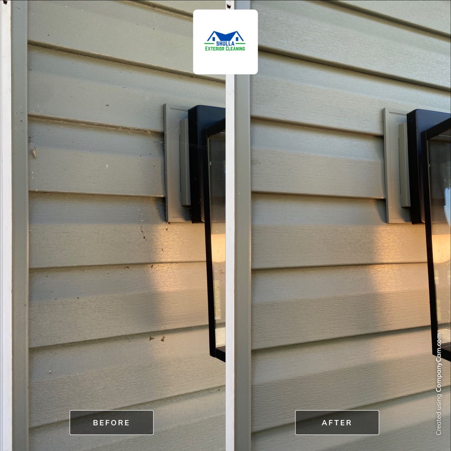 House wash and window clean by Shulla Exterior Cleaning