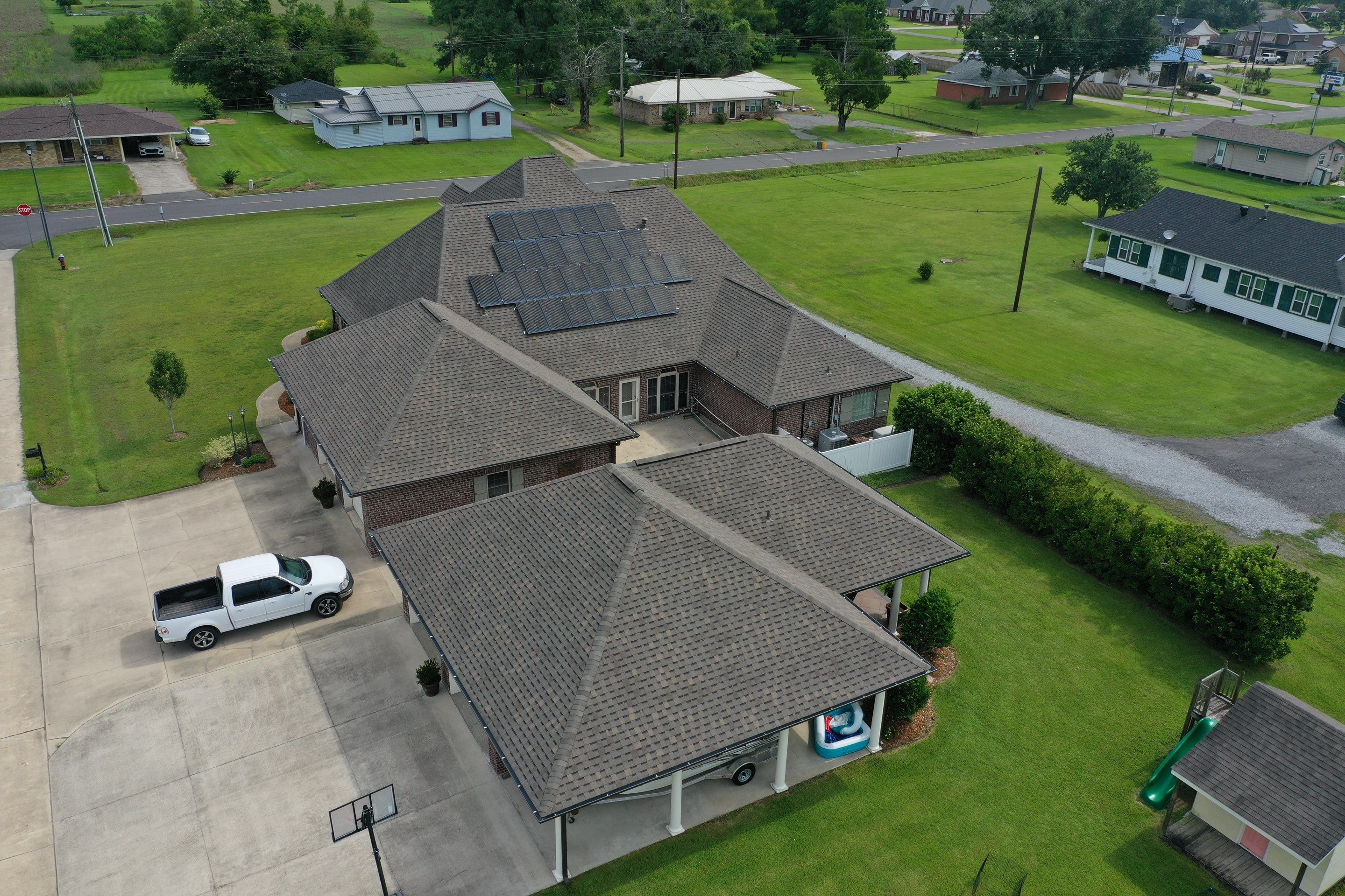 Atlas Pinnacle Pristine Weathered Shadow by Top Team Roofing & Construction