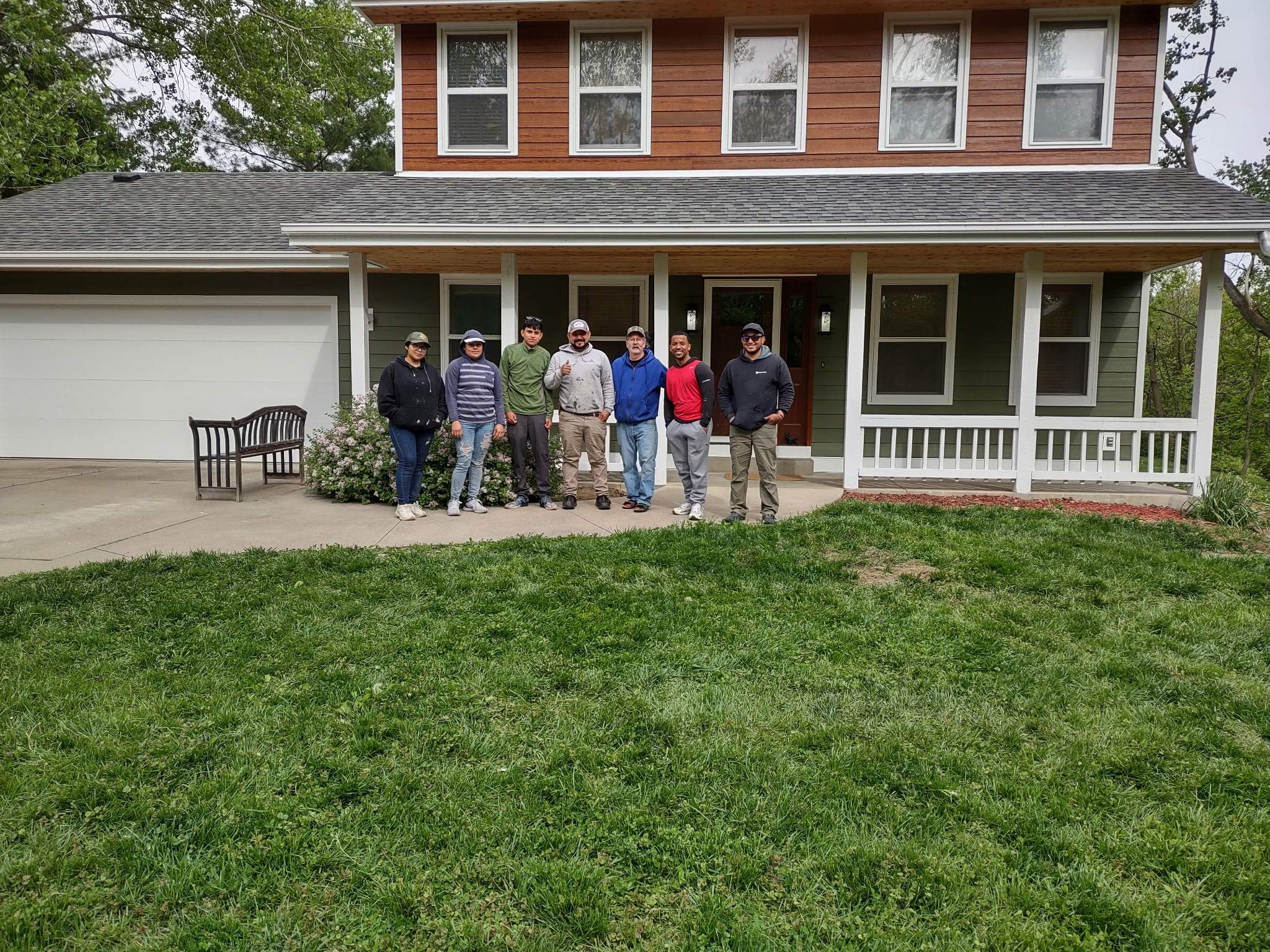 James Hardie Siding Replacement and Gutter Installation in Fort Calhoun by Carps Complete Exteriors