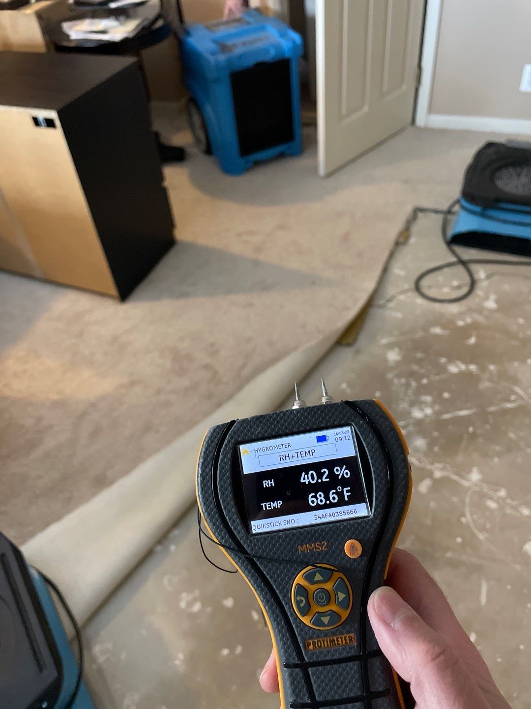 Project in White Lake Charter Township by EzDry Water Mitigation & Property Restoration