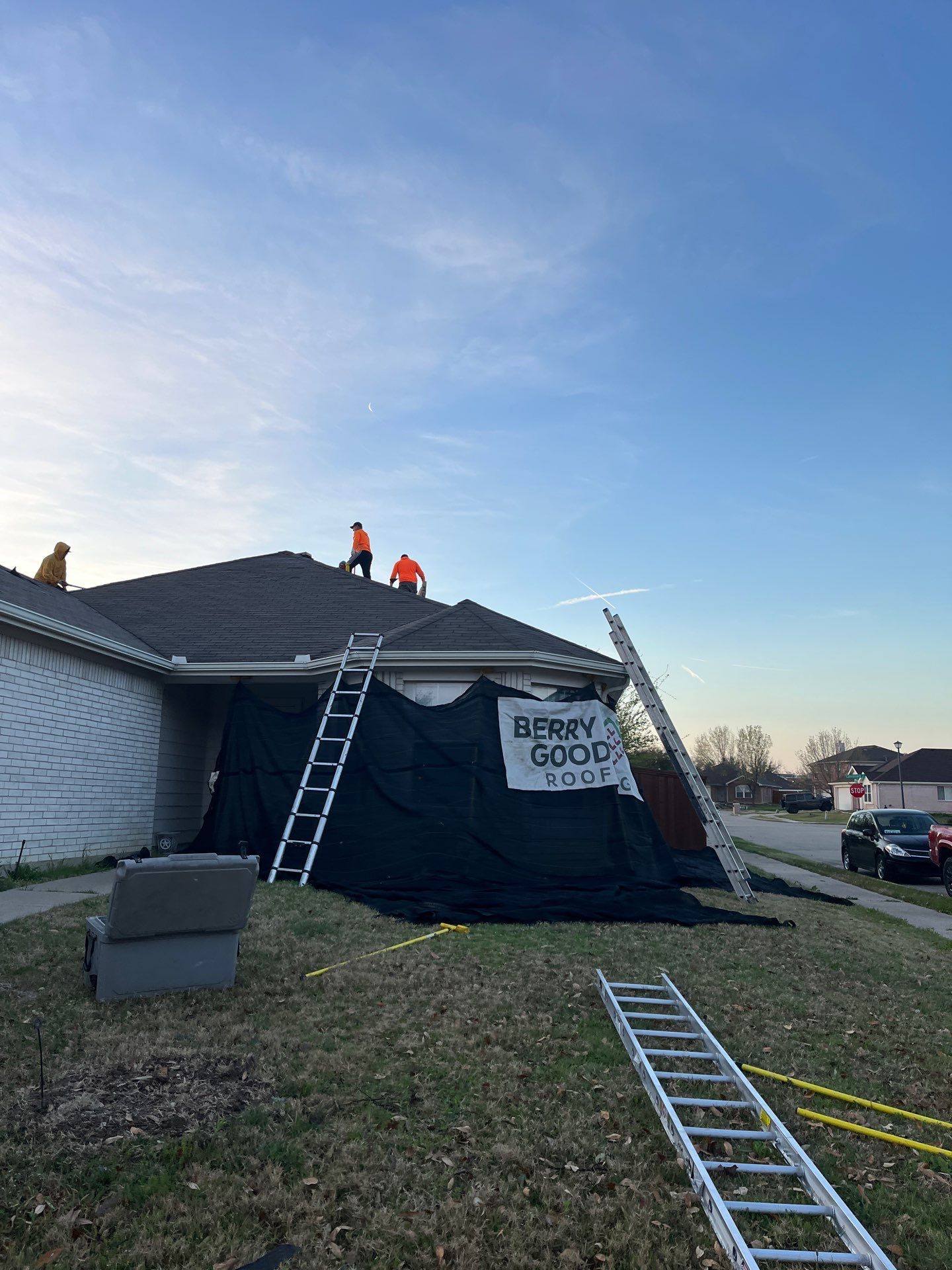 Upgrades all around by Berry Good Roofing 