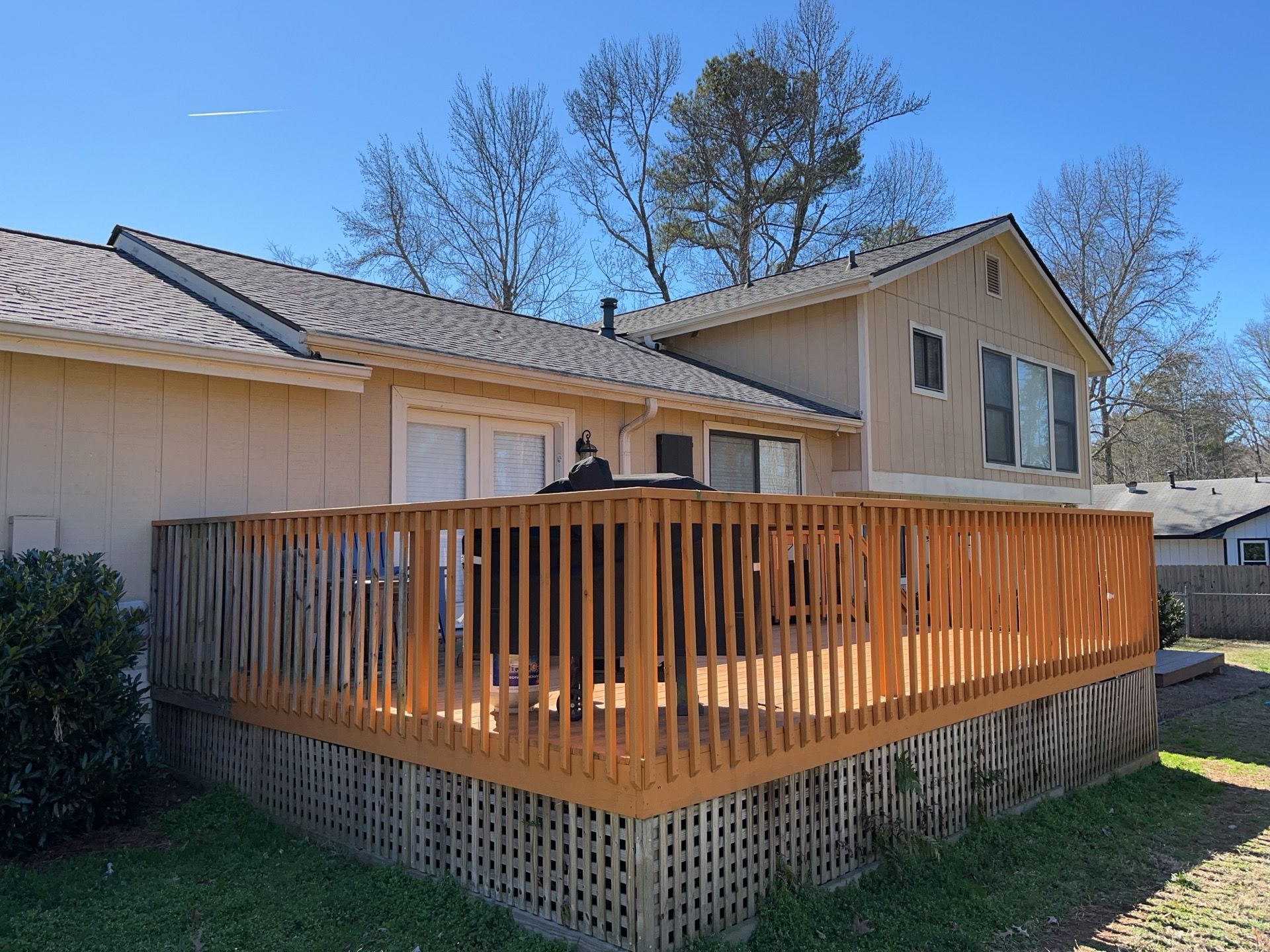 Marietta, GA Rotten Wood Replacement, Exterior Paint, and Deck Stain  by Nelson Exteriors 