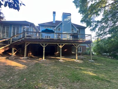 Custom Elevated Composite Deck Installation in Marietta