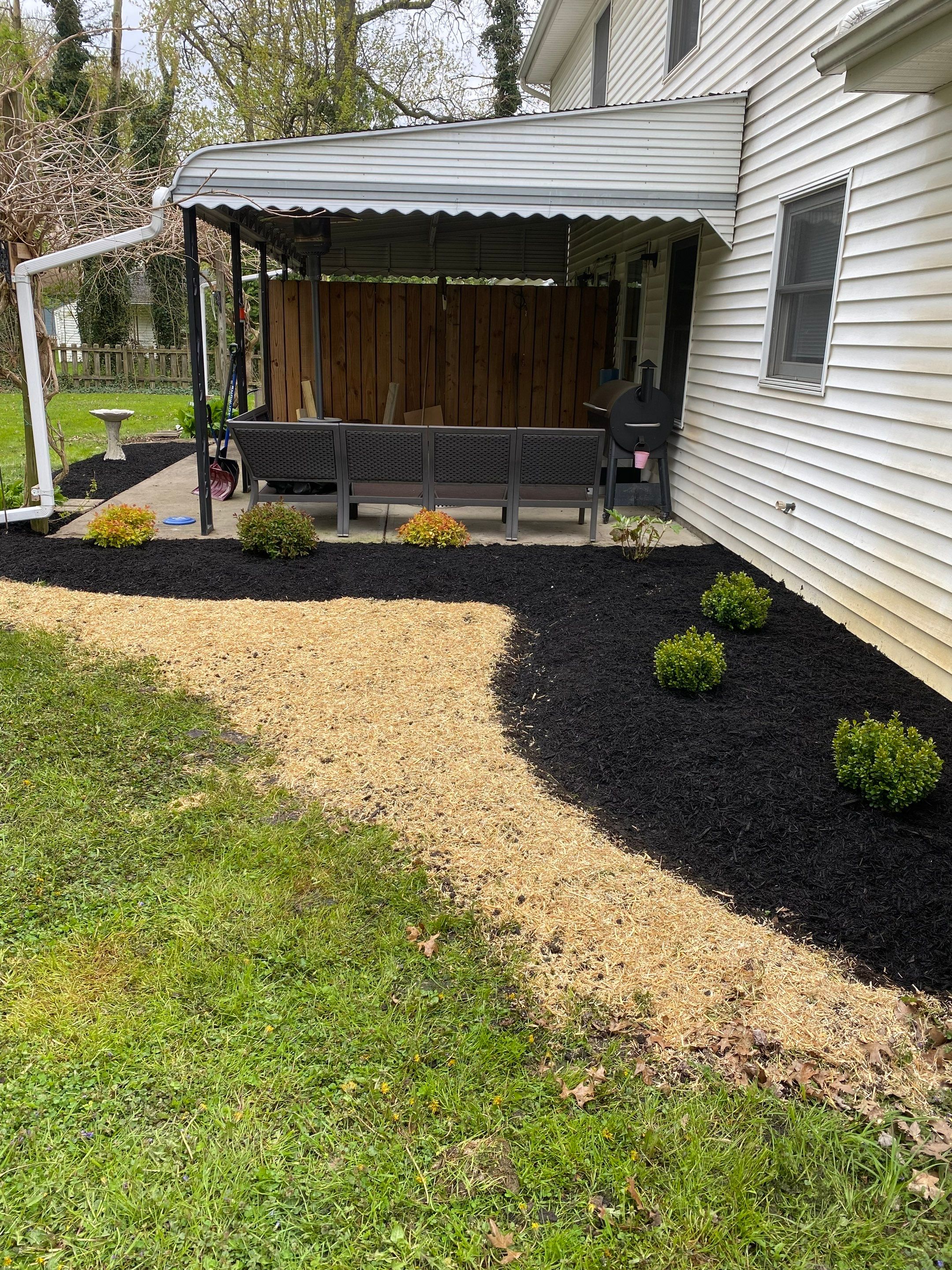 Grading Beds Install by Elm Rose Gardens