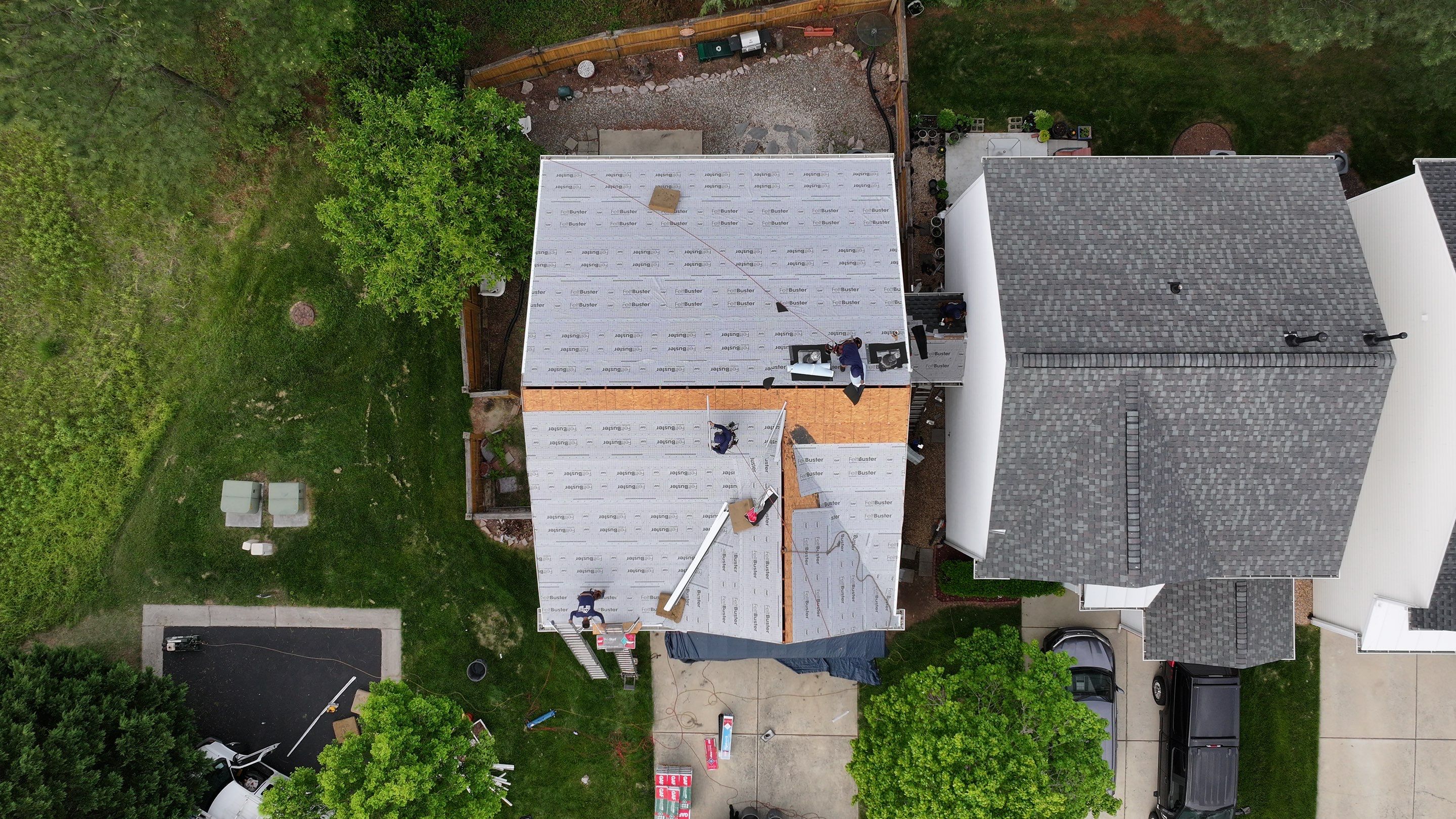 Roof Replacement - GAF Timberline Ultra HDZ  Weathered Wood  by Pro Performance Roofing