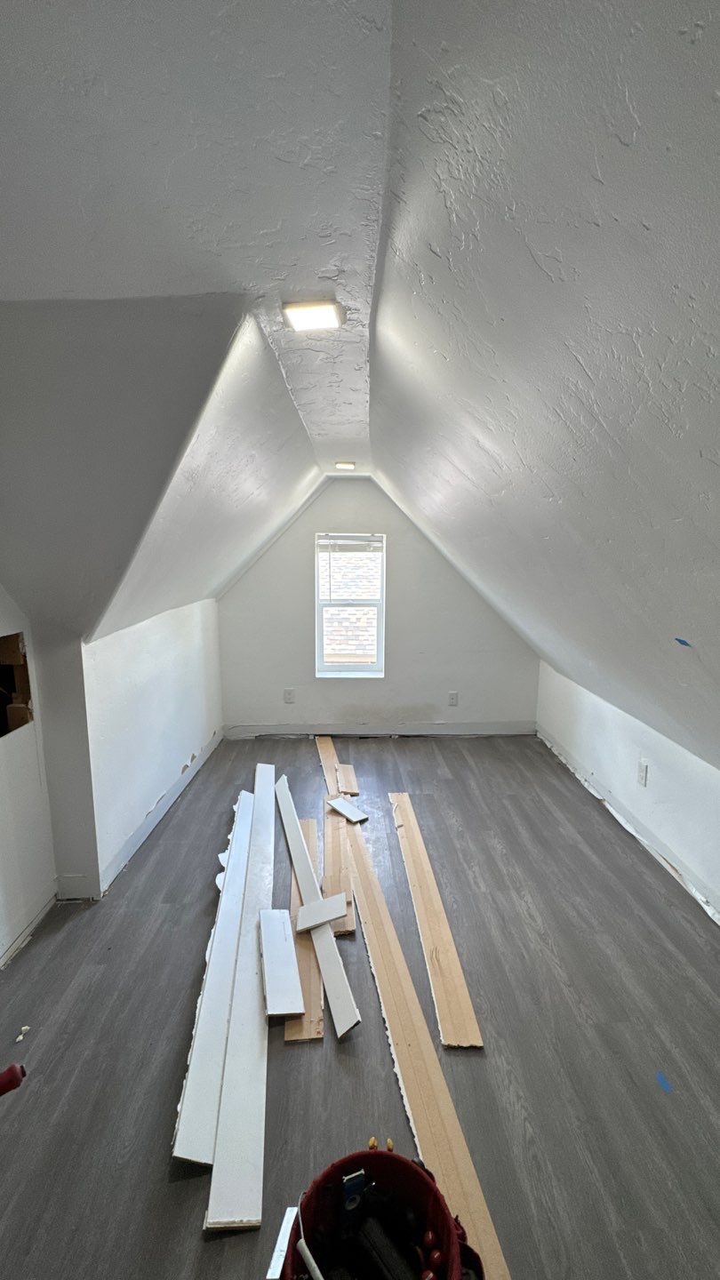 Attic Remodel Project in Salt Lake City by Rudd Builders LLC