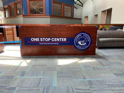 Catawba College - Acrylic Desk Signage