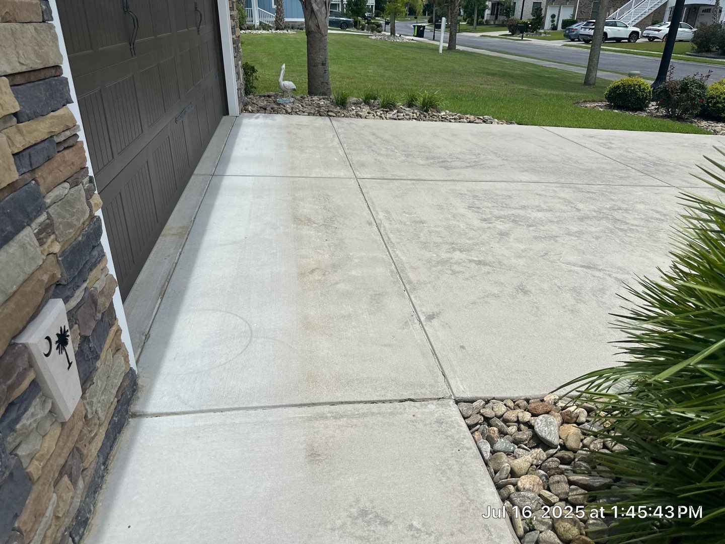 Concrete Driveway using Concrete Sealant by DuraSeal