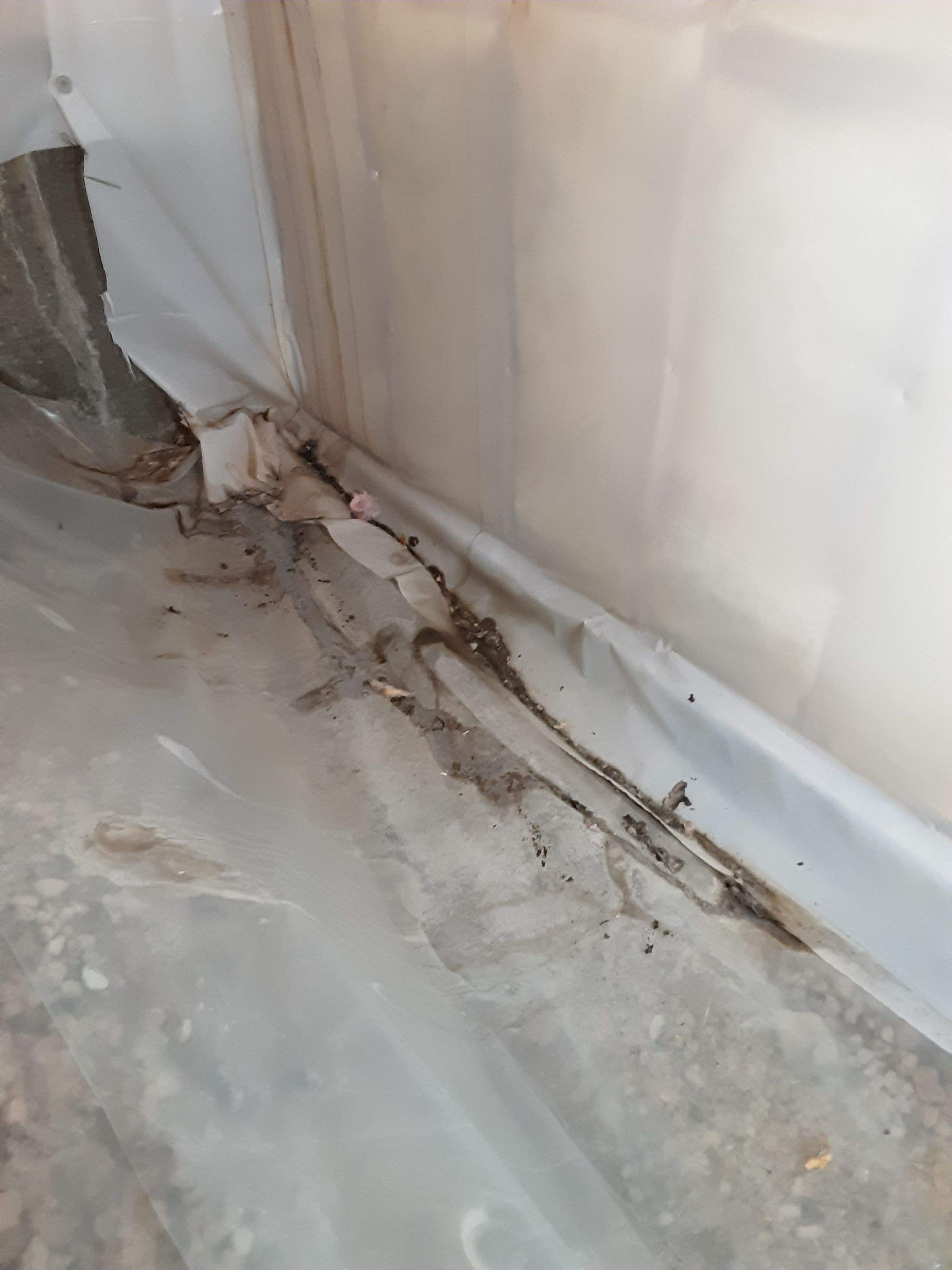 Interior water damage inspection by ASAP Roofing & Exteriors